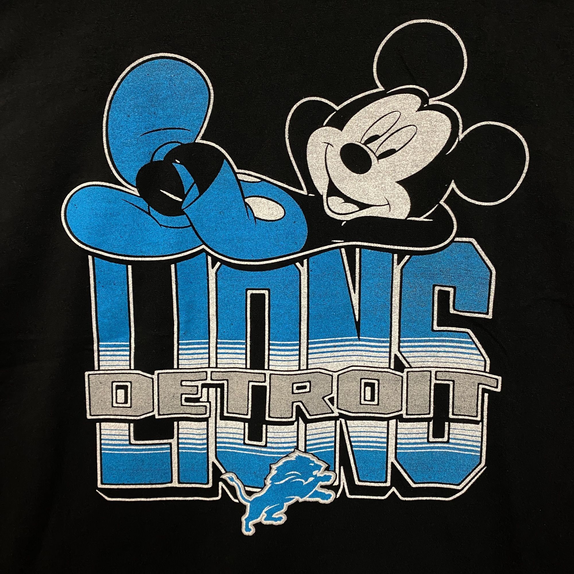 Disney Disney x Junk Food NFL Detroit Lions Mickey Mouse Kick Back Size US S / EU 44-46 / 1 - 2 Thumbnail