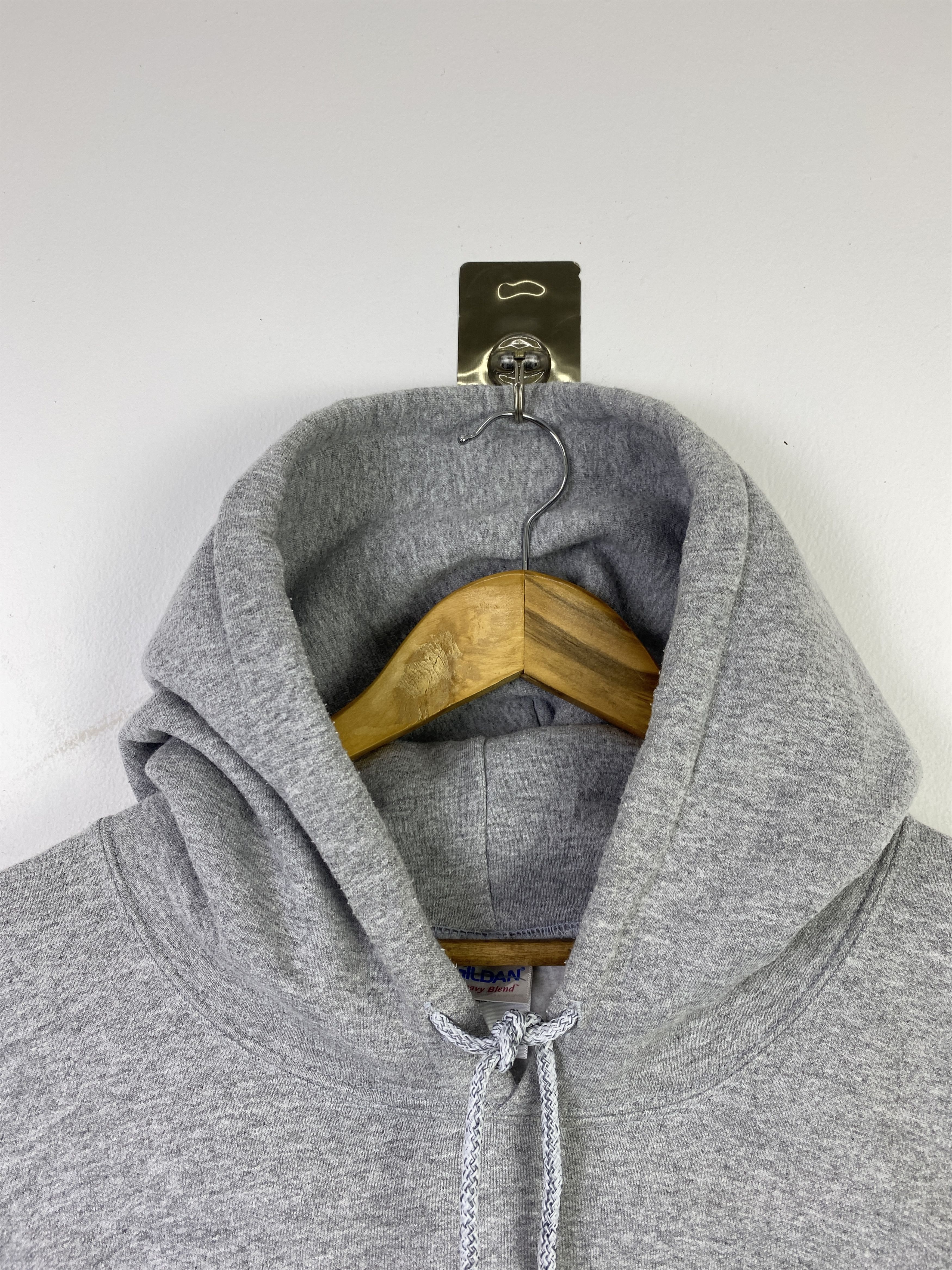 Gildan Vintage Gildan Plain Pullover Oversized Hoodie SH0395 Size US XXL / EU 58 / 5 - 5 Thumbnail