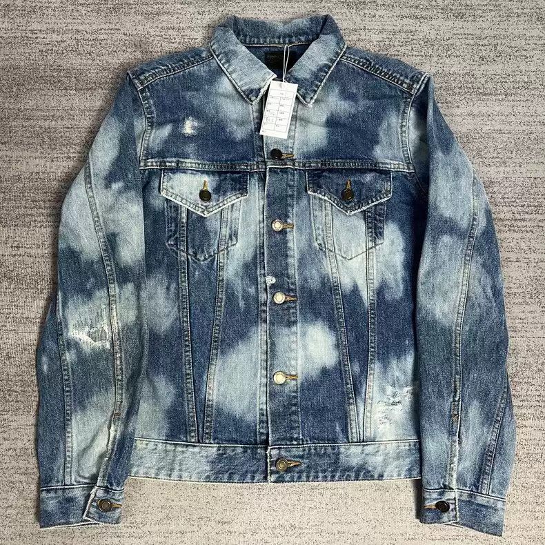 Saint Laurent Paris saint laurent water washed embroidered four 