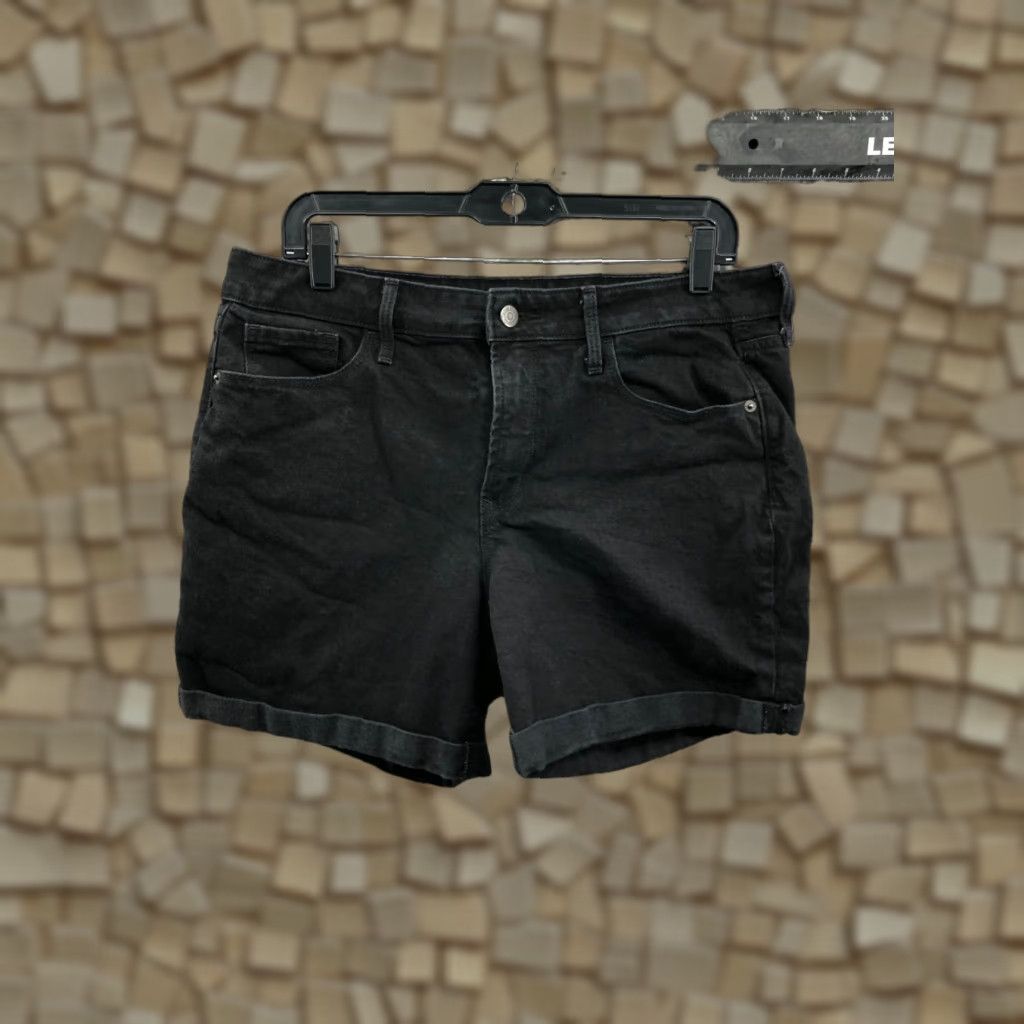 Old Navy VINTAGE Old Navy Bermuda Shorts Womens Size 12 Mid Rise Dark Wash Black Size 34" / US 12 / IT 48 - 1 Thumbnail