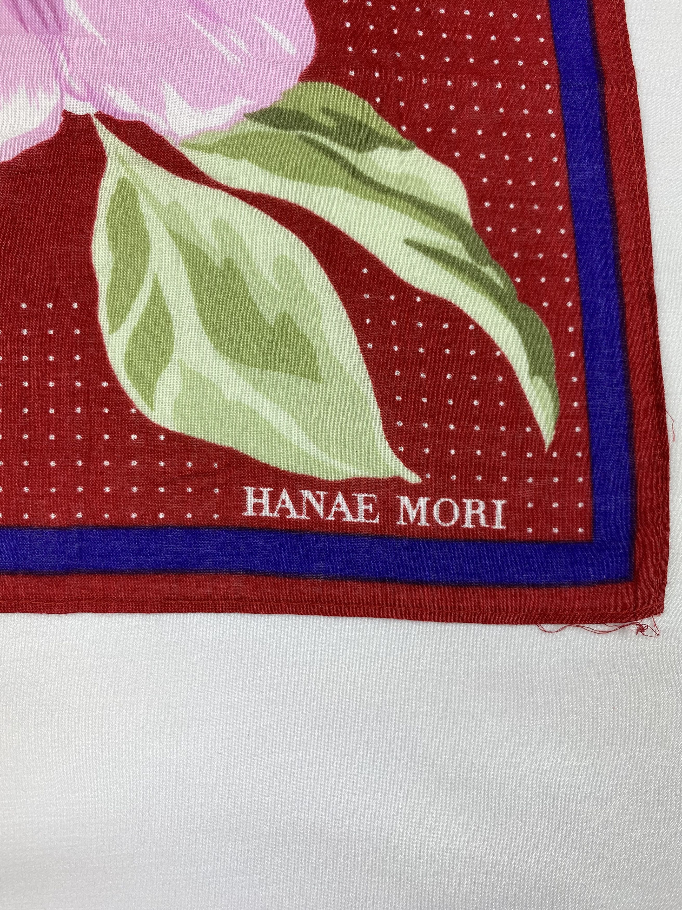 Hanae Mori × Japanese Brand × Vintage Hanae Mori Handkerchief / Bandana / Neckerchief Size ONE SIZE - 5 Thumbnail
