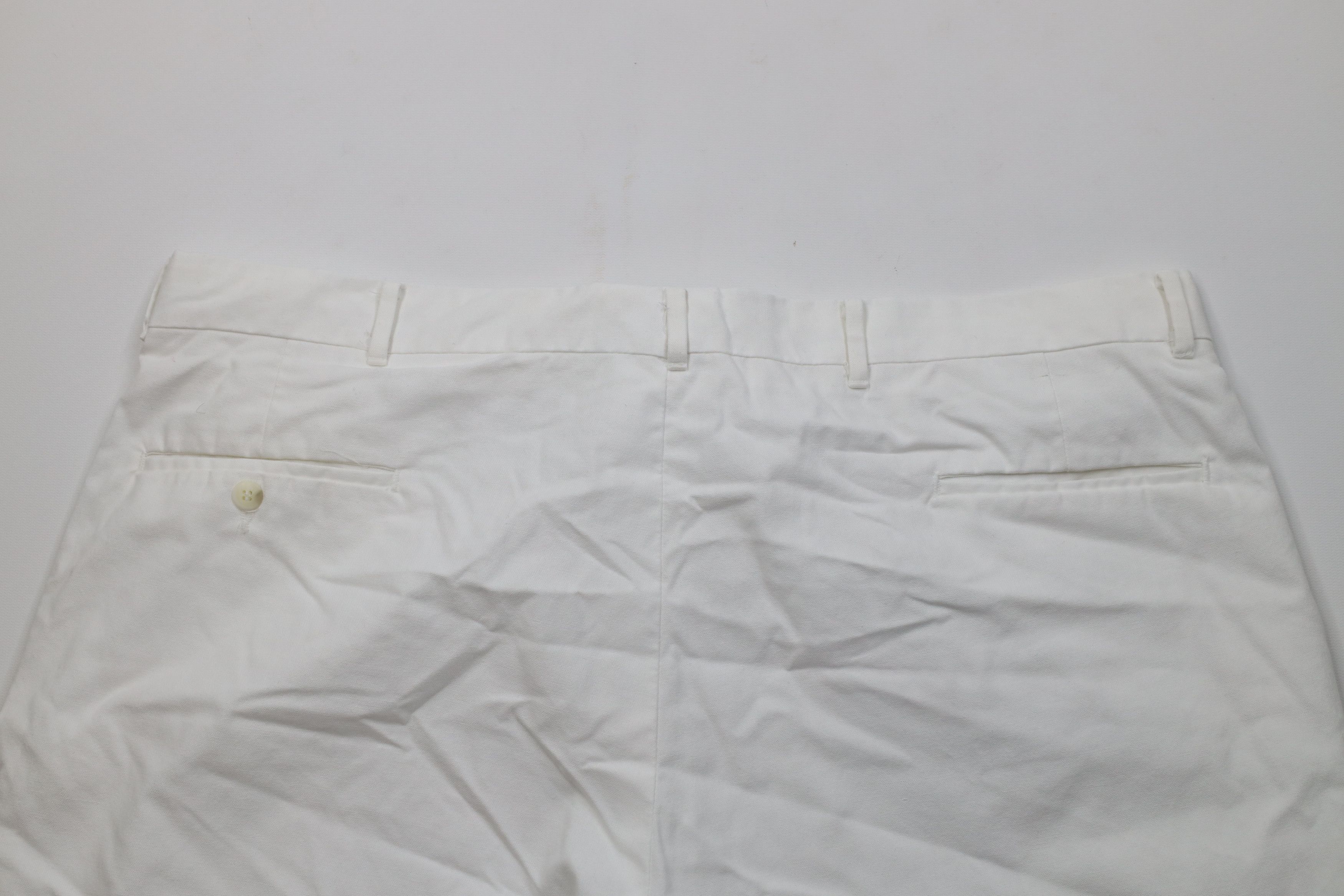 Vintage Vintage 90s Streetwear Knee Knit Chino Golf Shorts White USA Size US 42 / EU 58 - 10 Thumbnail