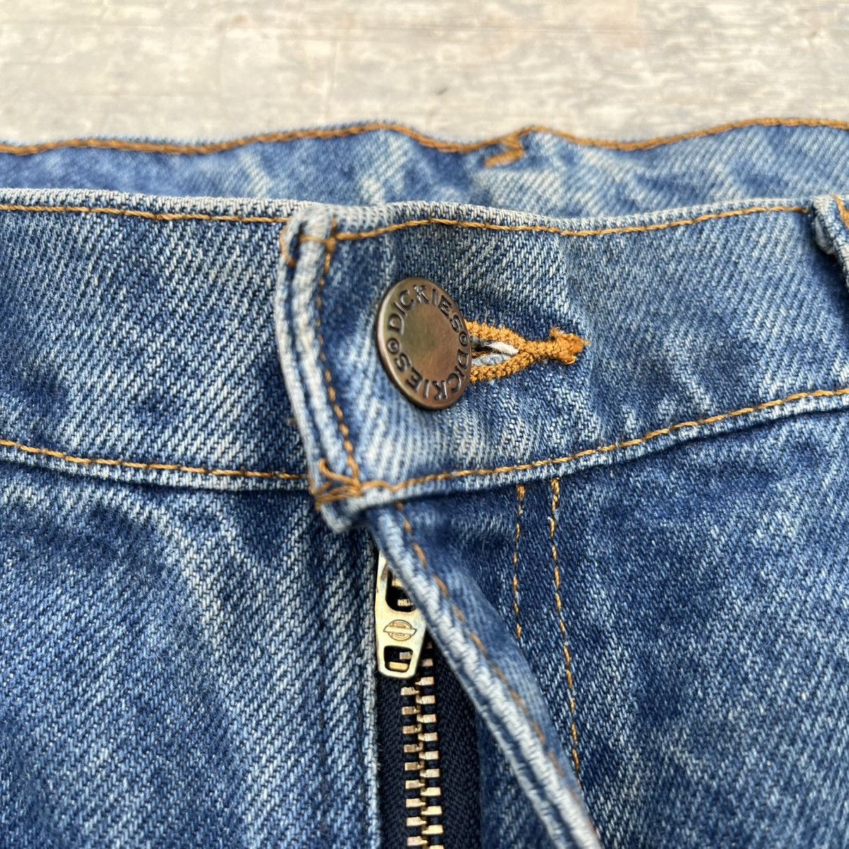 Dickies Vintage Dickies Dirty Denim Jeans Regular Fit Size 34x29 Size US 34 / EU 50 - 8 Thumbnail