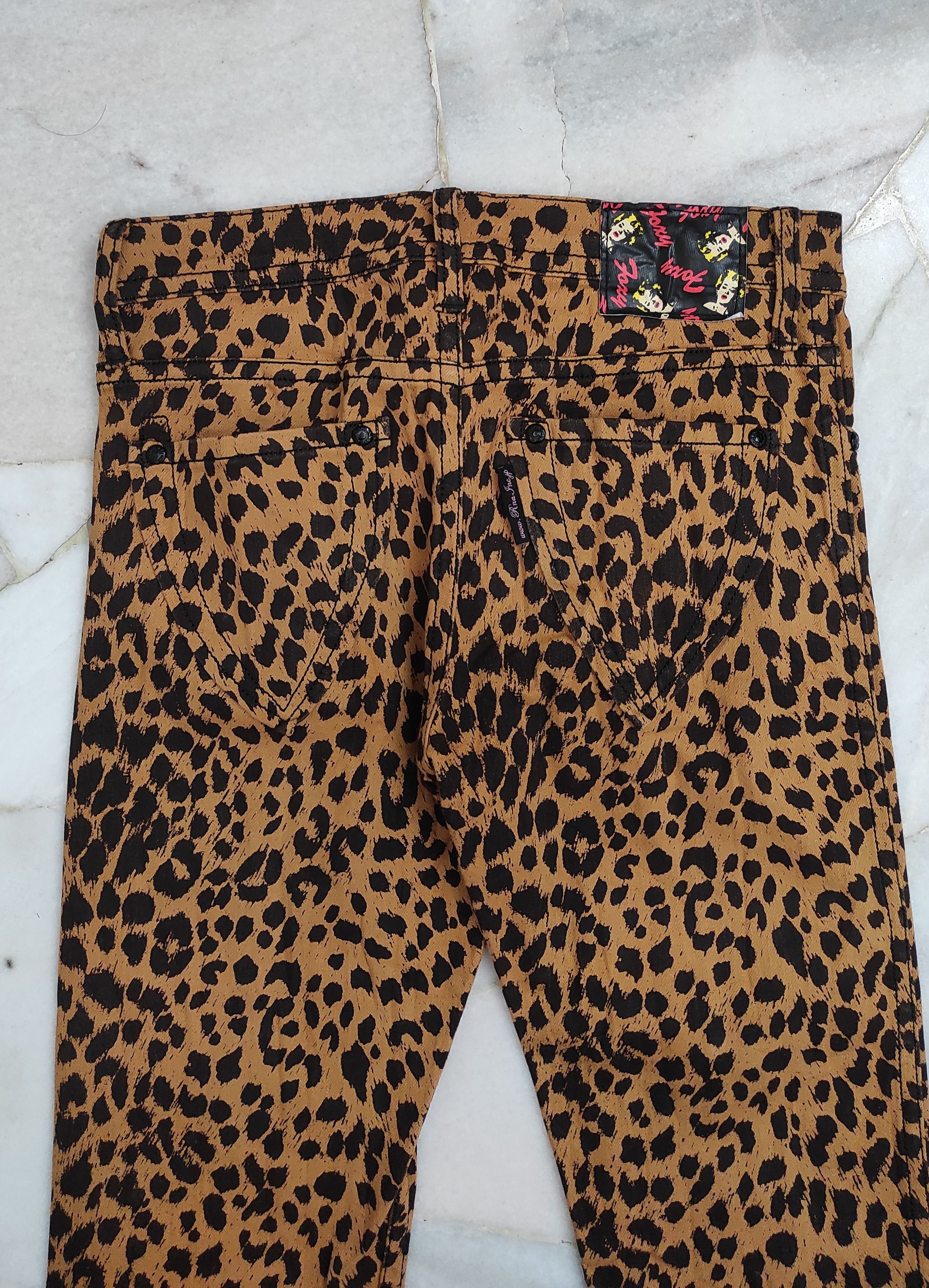 Japanese Brand Fw2000 RNA Japan X Foxy band leopard Print skinny jeans Size 27" / US 4 / IT 40 - 11 Thumbnail