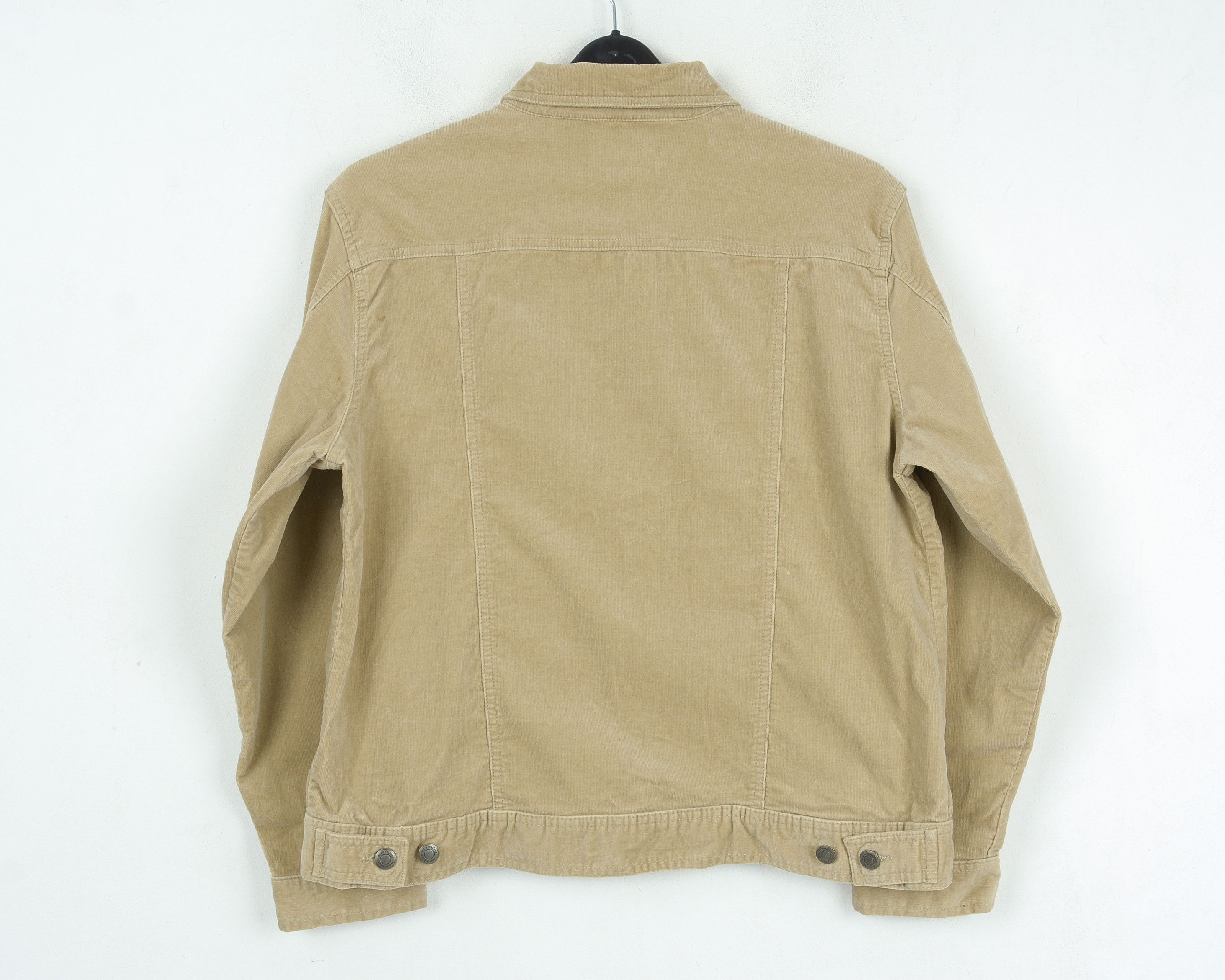 Vintage Women's UK 14 16 Corduroy Jacket Soft Cord Blazer Coat Size L / US 10 / IT 46 - 6 Thumbnail