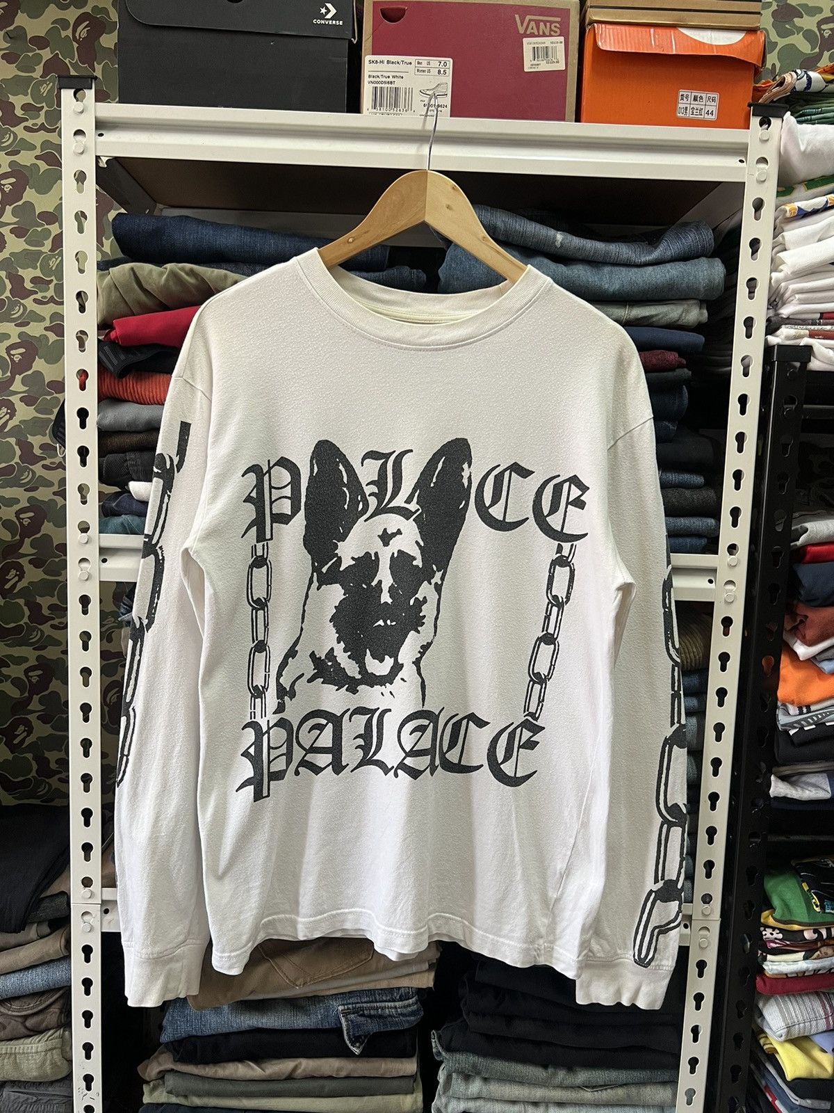 Palace SS15 Palace Skateboards P' Chain Dog Long Sleeves Size US S / EU 44-46 / 1 - 1 Thumbnail