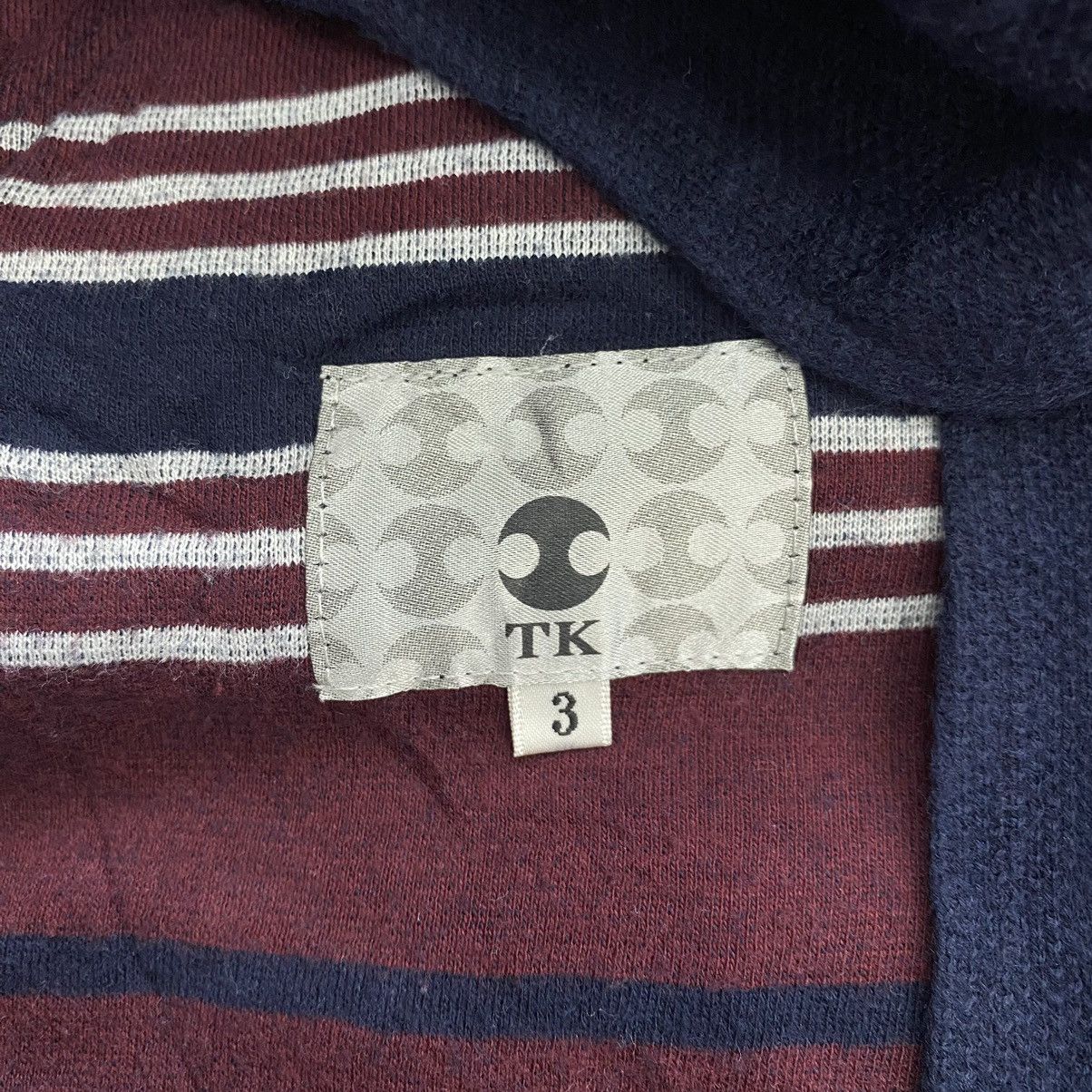 Japanese Brand × Takeo Kikuchi × Vintage Vintage TK Takeo Kikuchi Japanese Brand Button Up Navy Coat Size US S / EU 44-46 / 1 - 6 Thumbnail