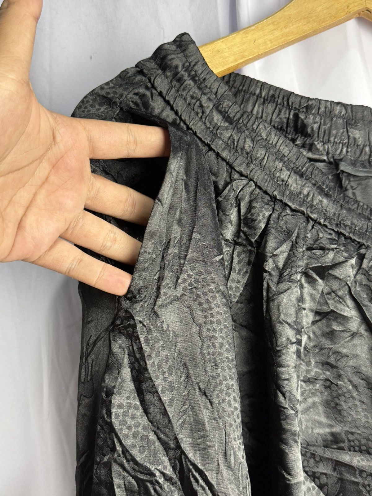 Karakuri Tamashii Balloon Pants Dragon Black Japanese Yohji Yamamoto Styled Size US 32 / EU 48 - 7 Thumbnail