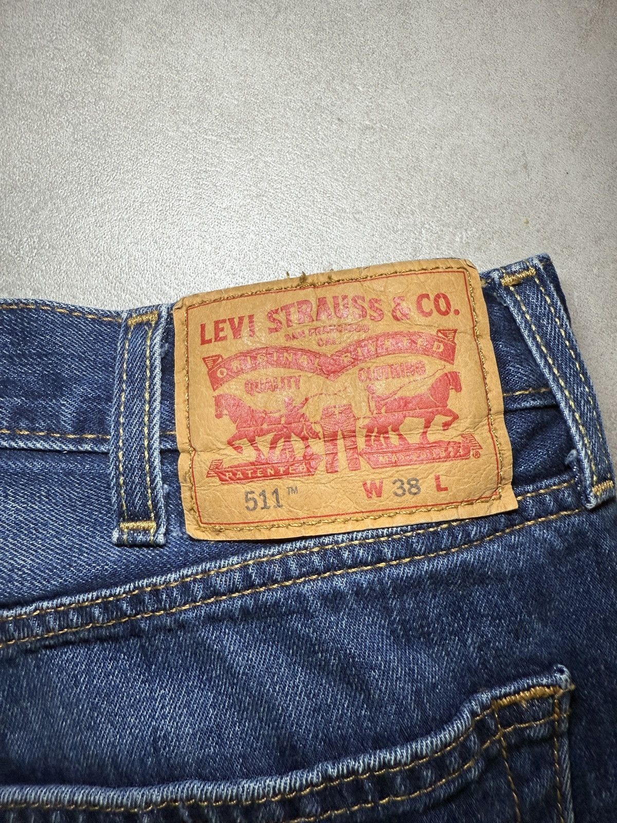 Levi's Levi’s 511 Denim Shorts Size US 38 / EU 54 - 3 Thumbnail