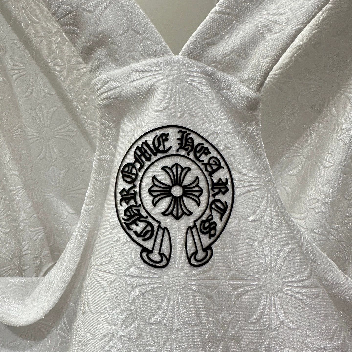 Chrome Hearts ChromeHearts apr65 All-Over Subtle Cross Tank Top S Size S / US 4 / IT 40 - 3 Thumbnail