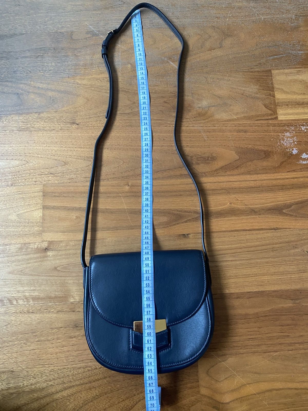 Celine Old Céline Trotteur Navy Cross-body Bag Size ONE SIZE - 13 Thumbnail