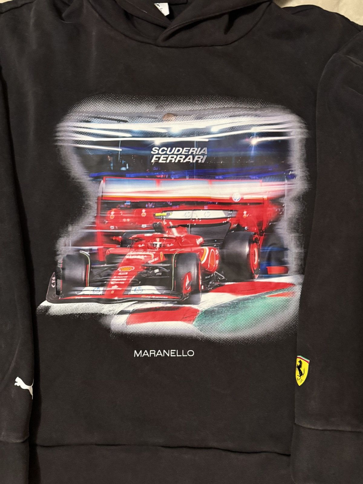 Ferrari × Puma Scuderia Ferrari Puma Las Vegas Collection black hoodie Size US L / EU 52-54 / 3 - 2 Thumbnail