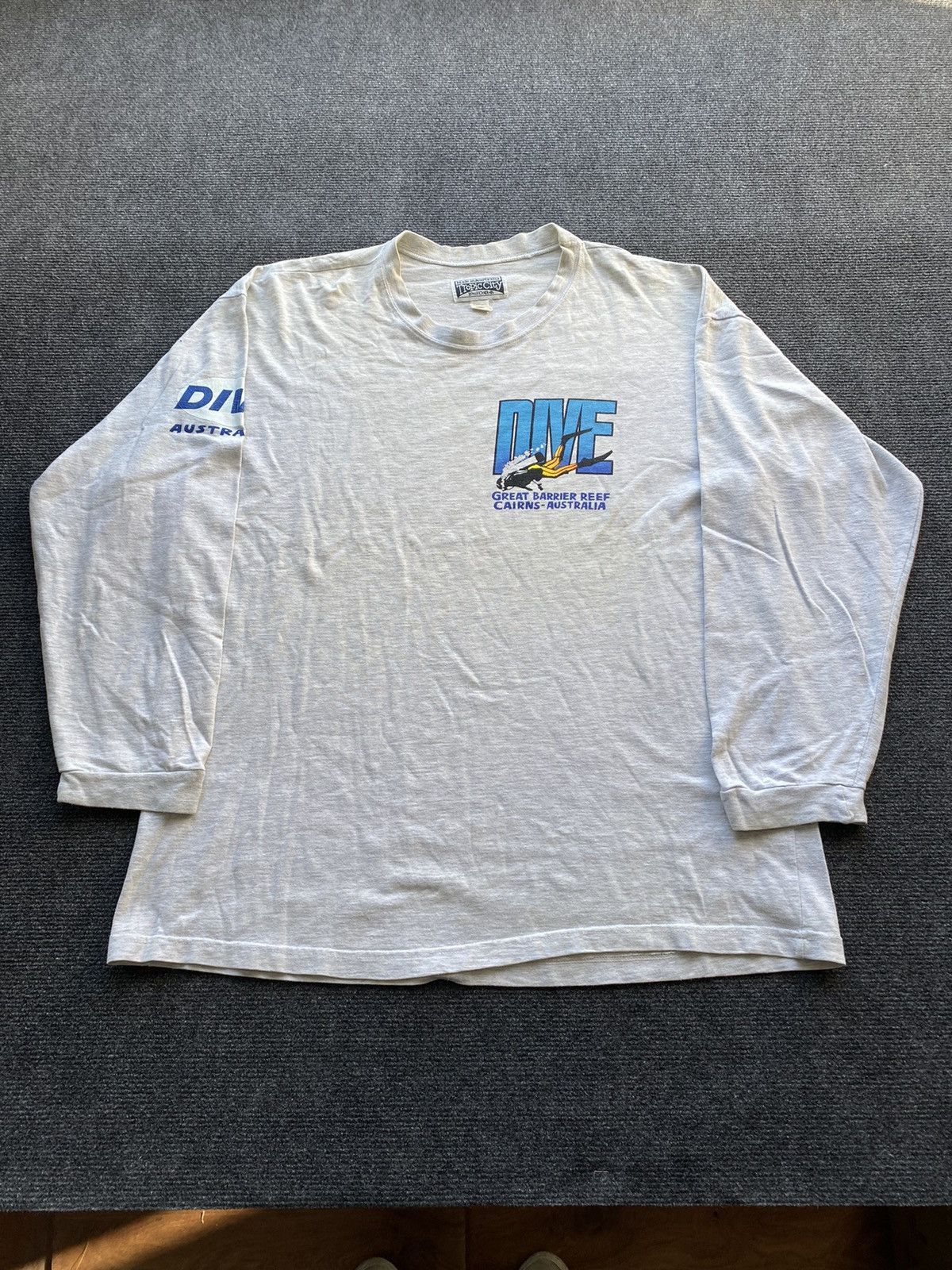 Other 🔥1991 Tropic City australia dive barrier reef cairns tee Size US XL / EU 56 / 4 - 2 Thumbnail