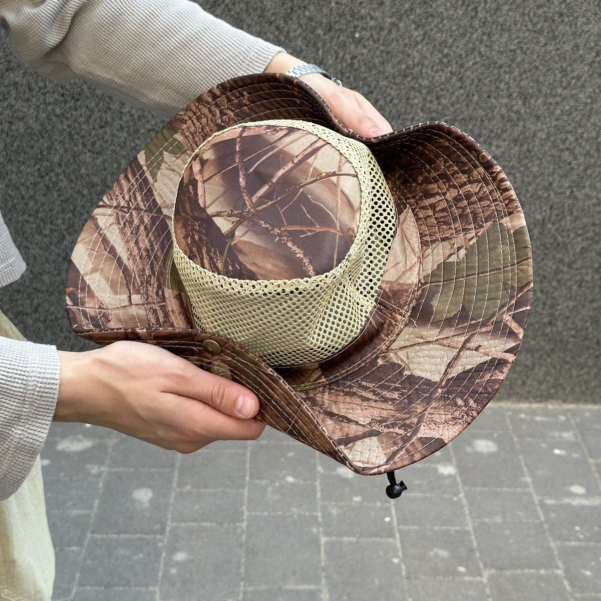 Vintage Vintage Japanese Style Real Tree Hat Cap Y2K 00s USA Size ONE SIZE - 6 Thumbnail