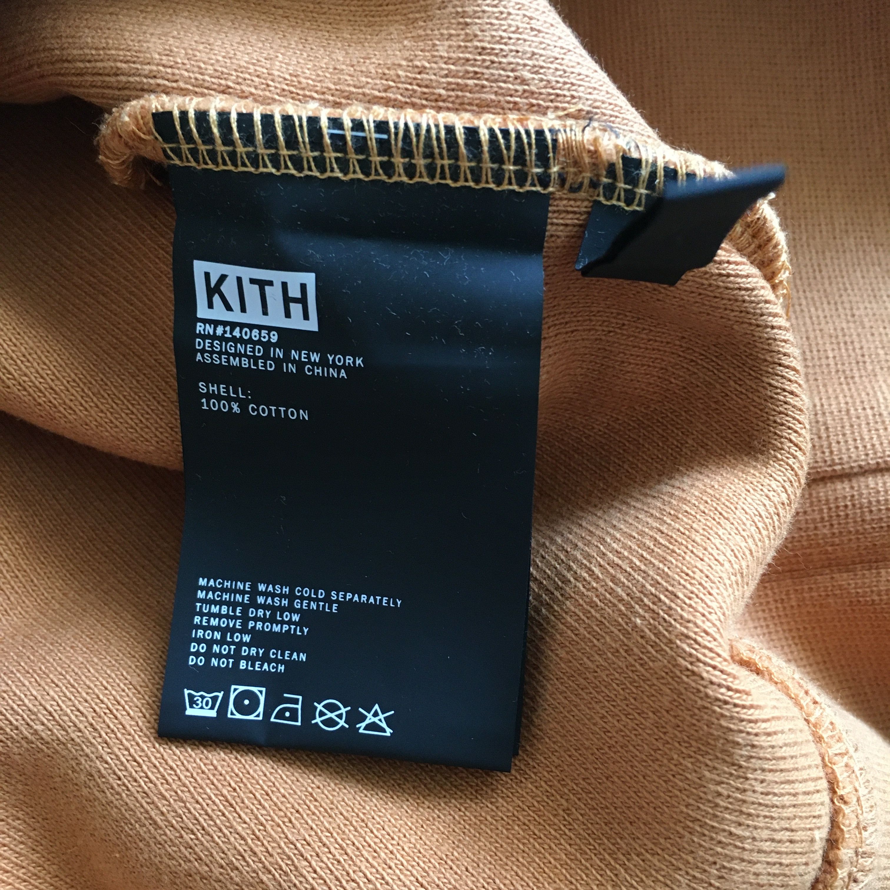 Kith Reverse Williams Hoodie Burnt Umber Size US L / EU 52-54 / 3 - 5 Thumbnail