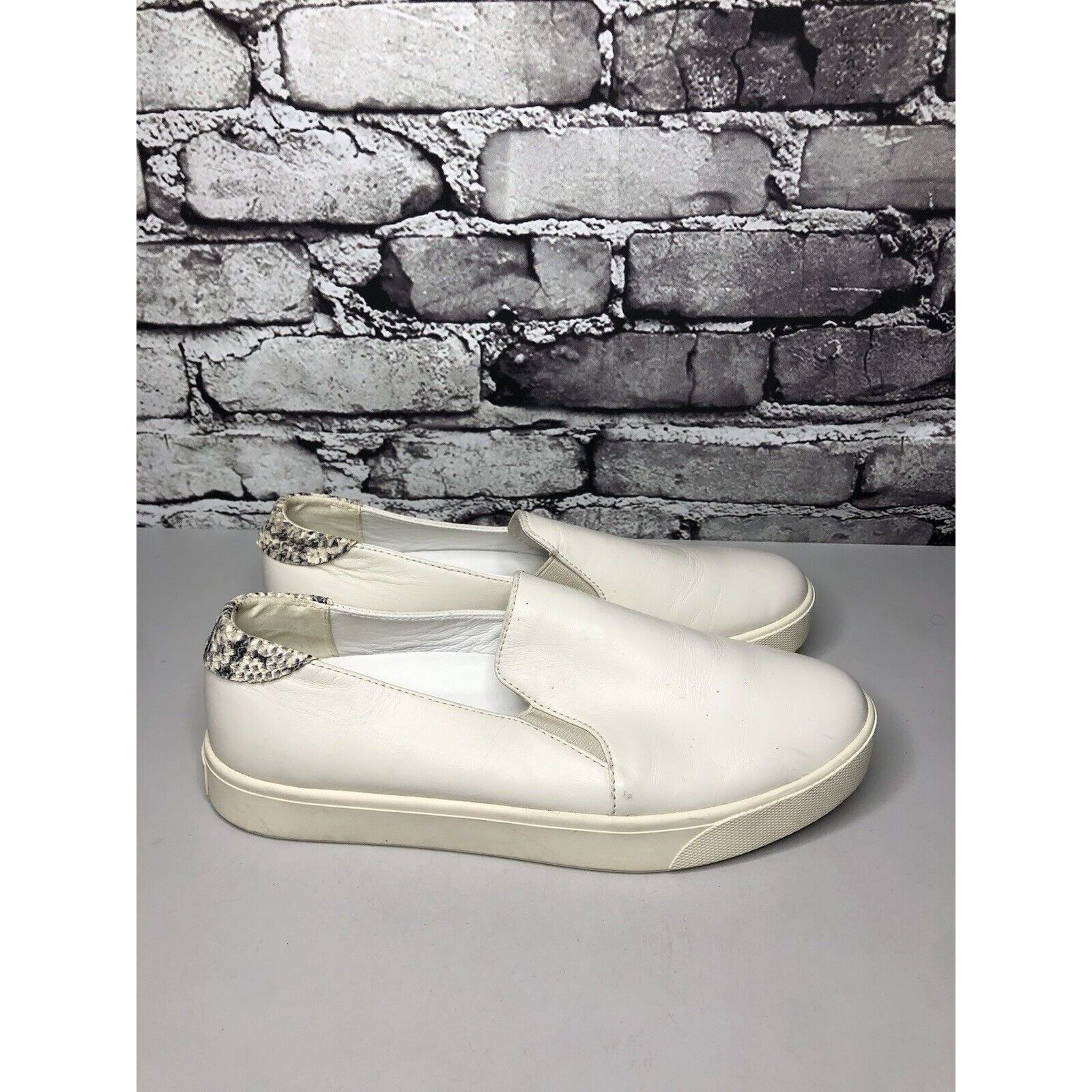 Cole Haan Cole Haan Grand Pro White Leather Slip On Casual Sneakers Sh Size US 9 / IT 39 - 3 Thumbnail