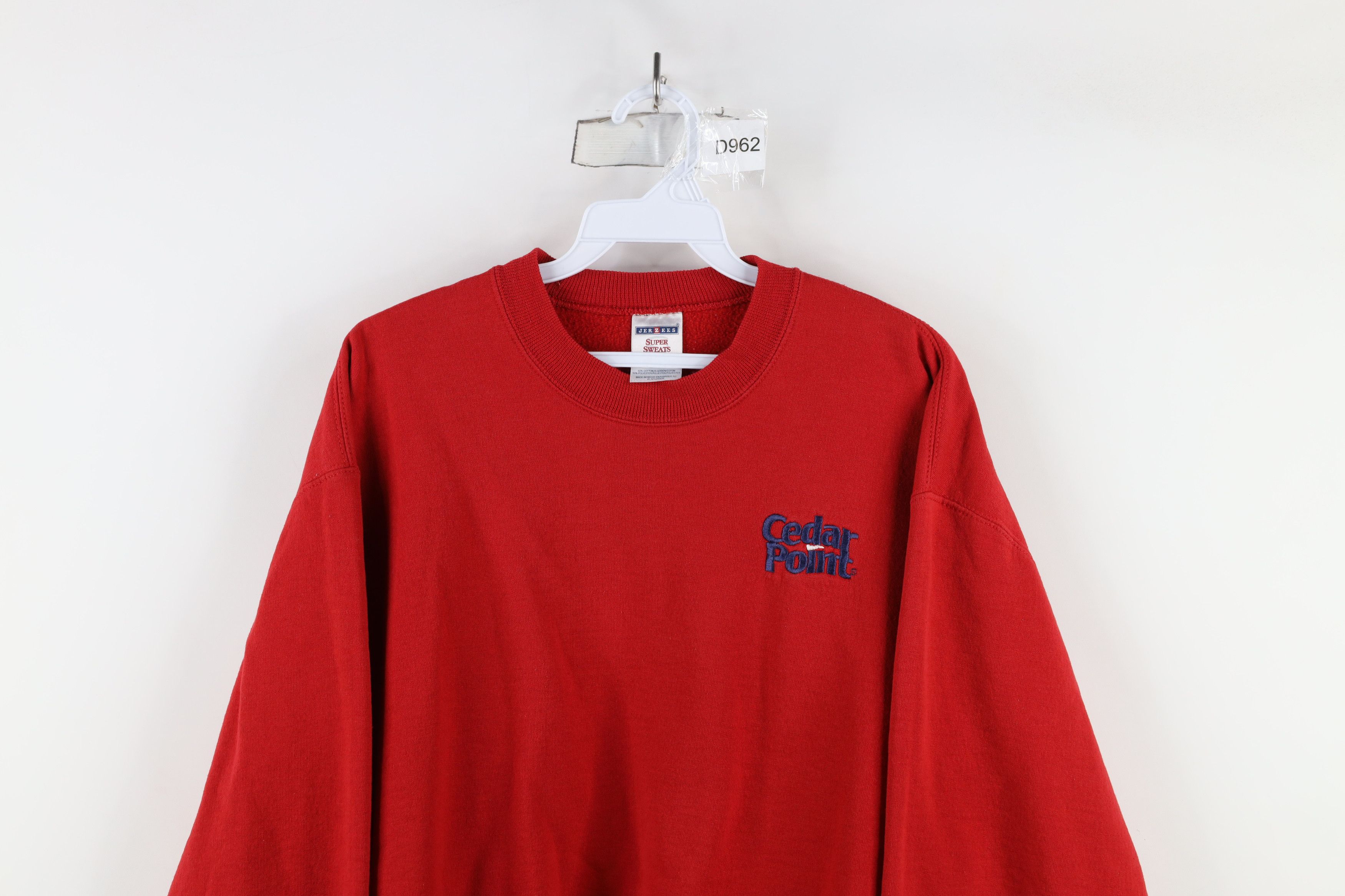 Vintage Vintage 90s Y2K Spell Out Cedar Point Crewneck Sweatshirt Size US M / EU 48-50 / 2 - 2 Thumbnail