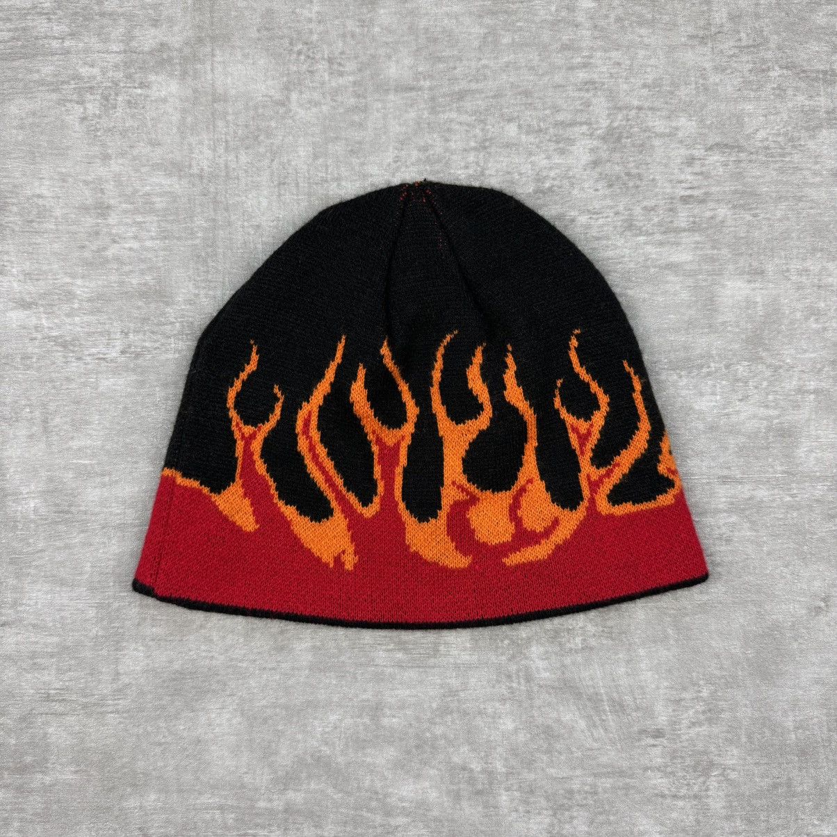 Other Y2K Flame Beanie Hat Size ONE SIZE - 6 Thumbnail
