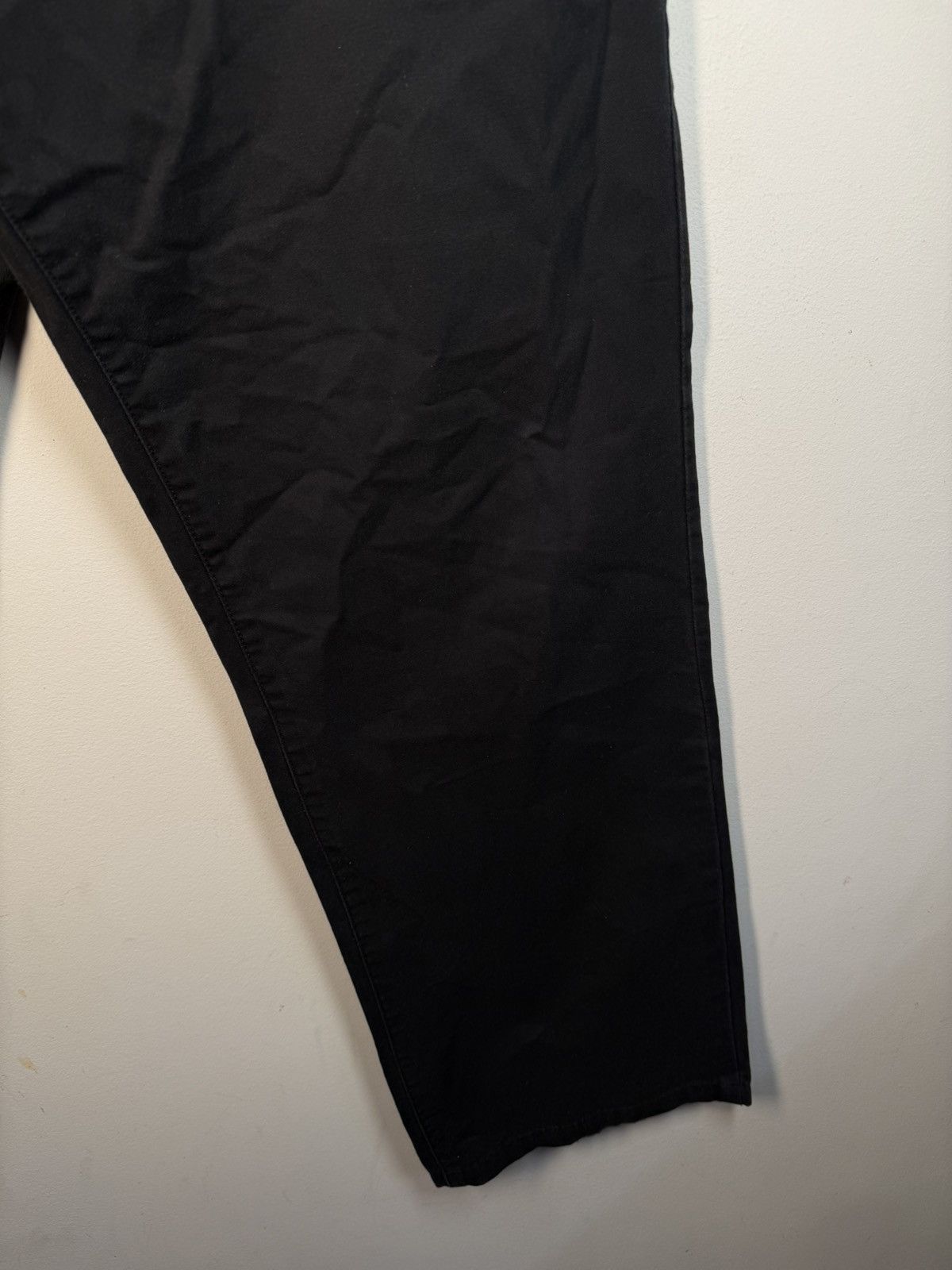 Yves Saint Laurent 36x30 YSL Jeans Black Denim Pants Casual Old Money Size US 36 / EU 52 - 13 Thumbnail