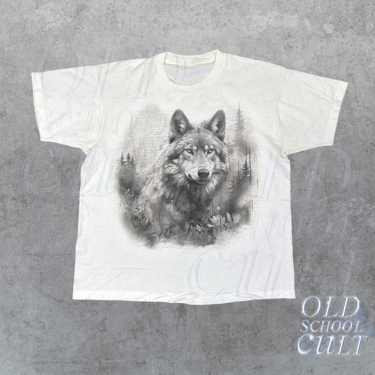 The Unbranded Brand Wolf 90s Nostalgia Graphic Shirt Size US L / EU 52-54 / 3 - 2 Thumbnail