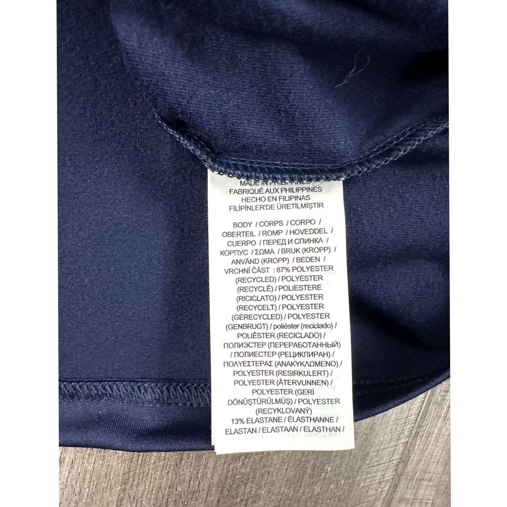 RLX Ralph Lauren RLX Ralph Lauren Luxury Performance Quarter Zip Tech Jersey Pullover XL Mens Navy Blue Sweatshirt Pullover Size US XL / EU 56 / 4 - 7 Thumbnail