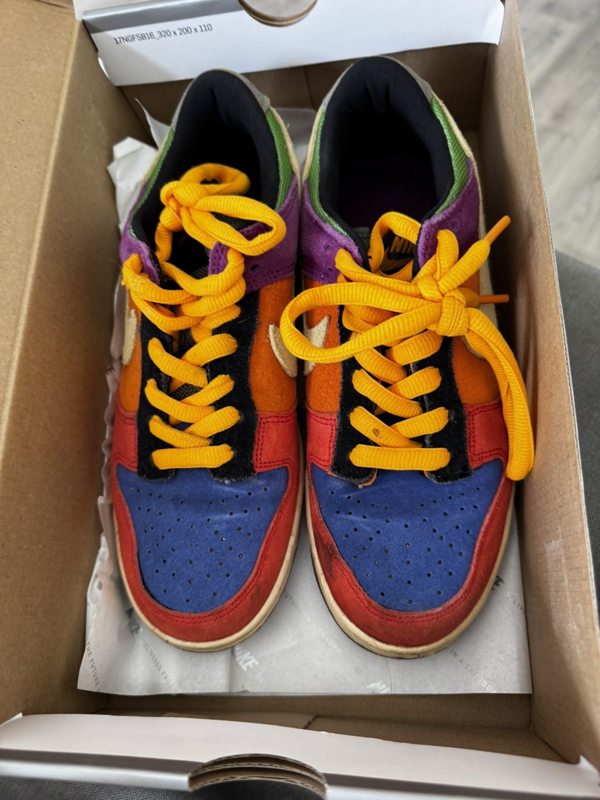 Nike 2015 Nike Dunk Low Viotec SP Size US 6.5 / EU 39-40 - 13 Thumbnail