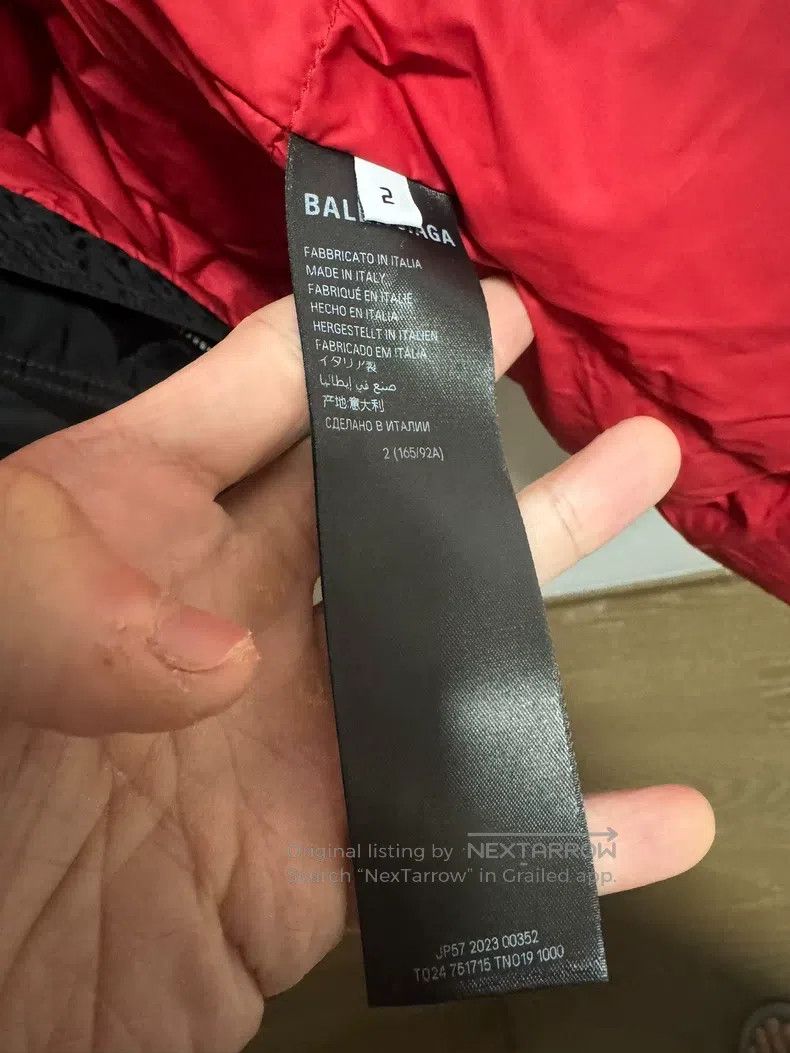 Balenciaga Balenciaga Black Down Jacket Size US M / EU 48-50 / 2 - 4 Thumbnail