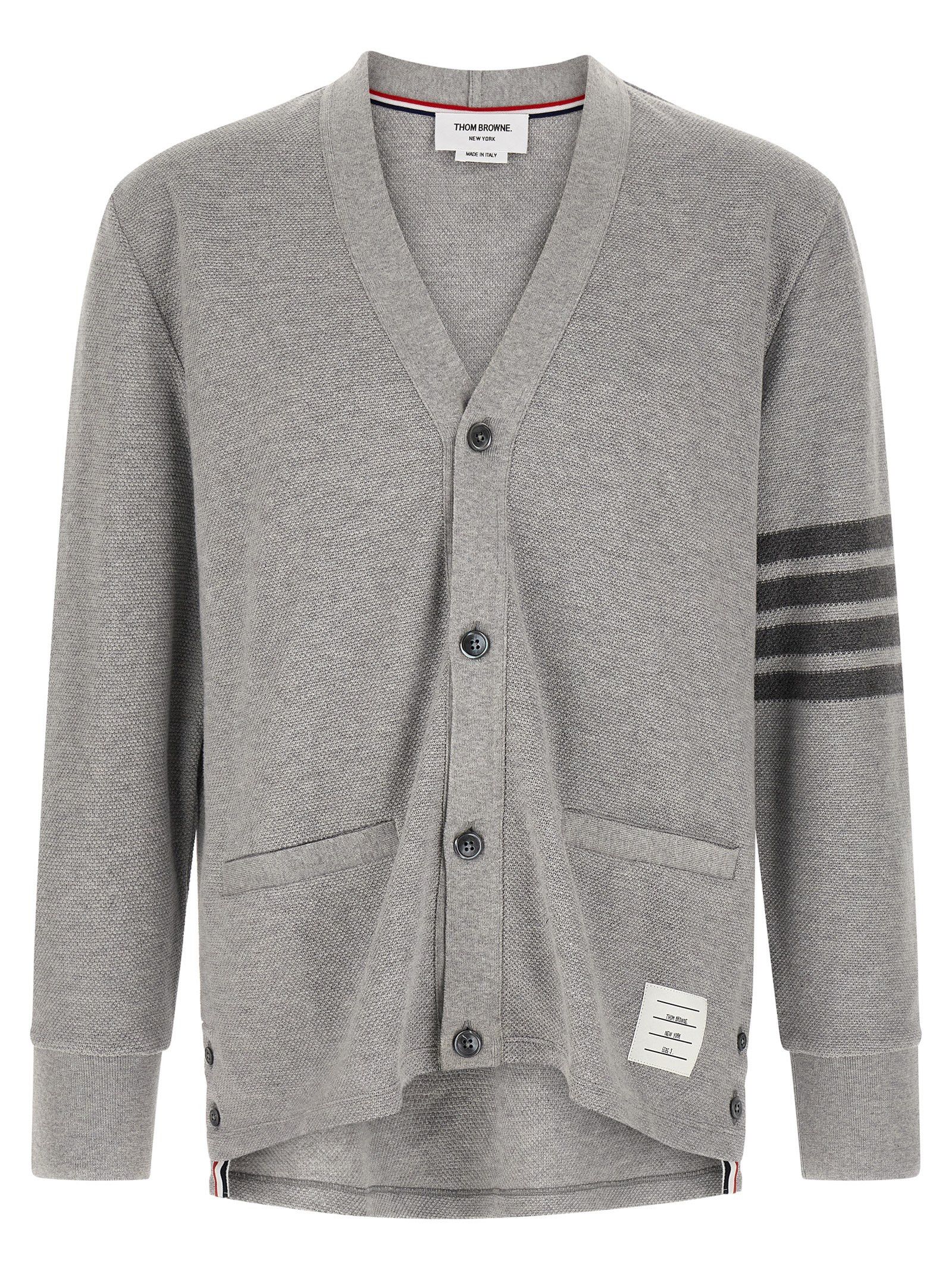 Thom Browne 4BAR cardigan Size US XL / EU 56 / 4 - 1 Thumbnail