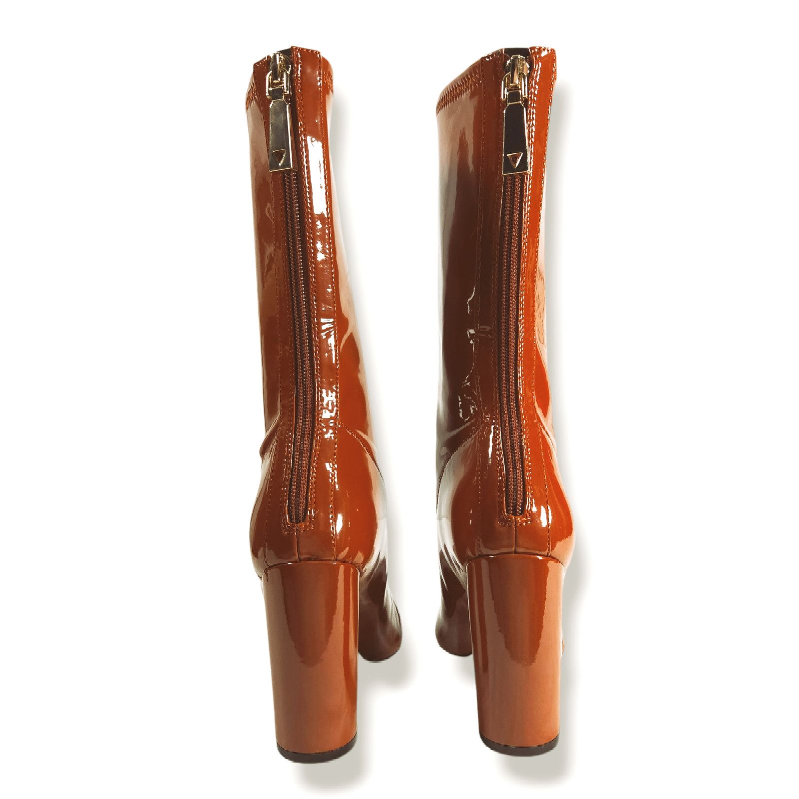 Guess NWOB Guess Abbale Mid-Calf Block Heel Boots Sz. 7.5M Caramel Size US 7.5 / IT 37.5 - 5 Thumbnail