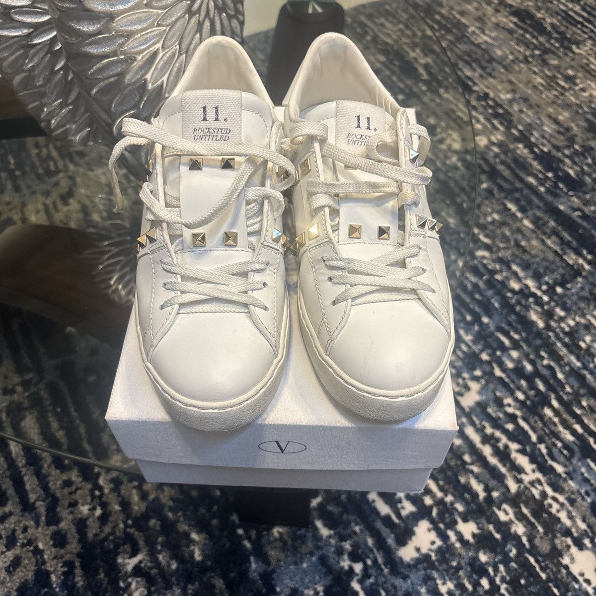 Valentino Valentino Rockstud Sneakers Size US 9 / IT 39 - 1 Thumbnail