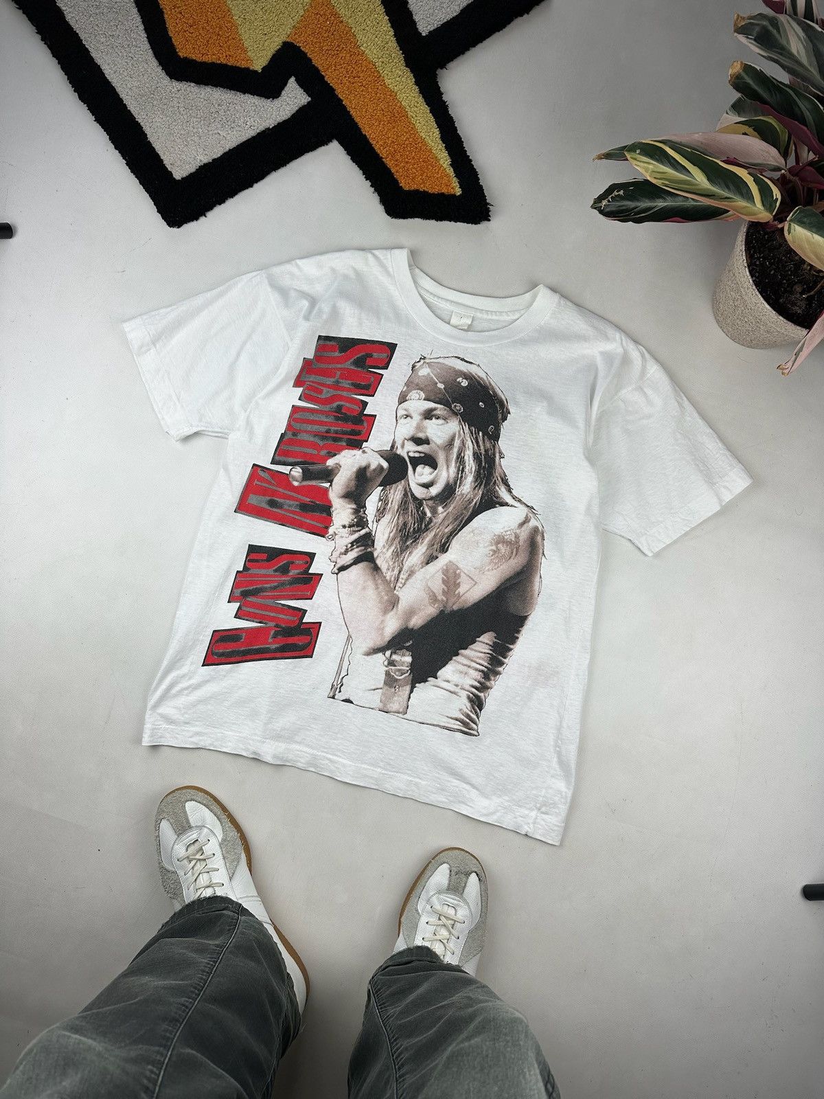 Band Tees Axl Rose Vintage Guns N Roses T Shirts Vintage Band Tees Size US XL / EU 56 / 4 - 2 Thumbnail