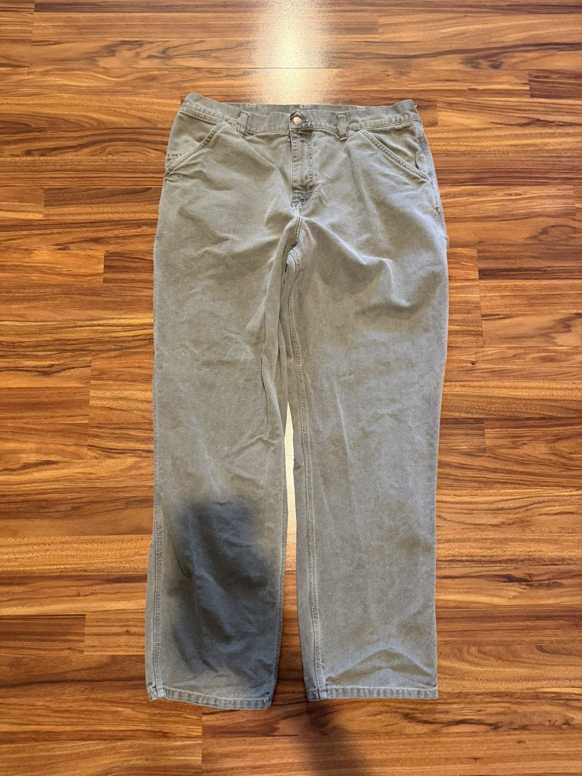 Carhartt Carhartt Grey Denim Size US 36 / EU 52 - 2 Thumbnail