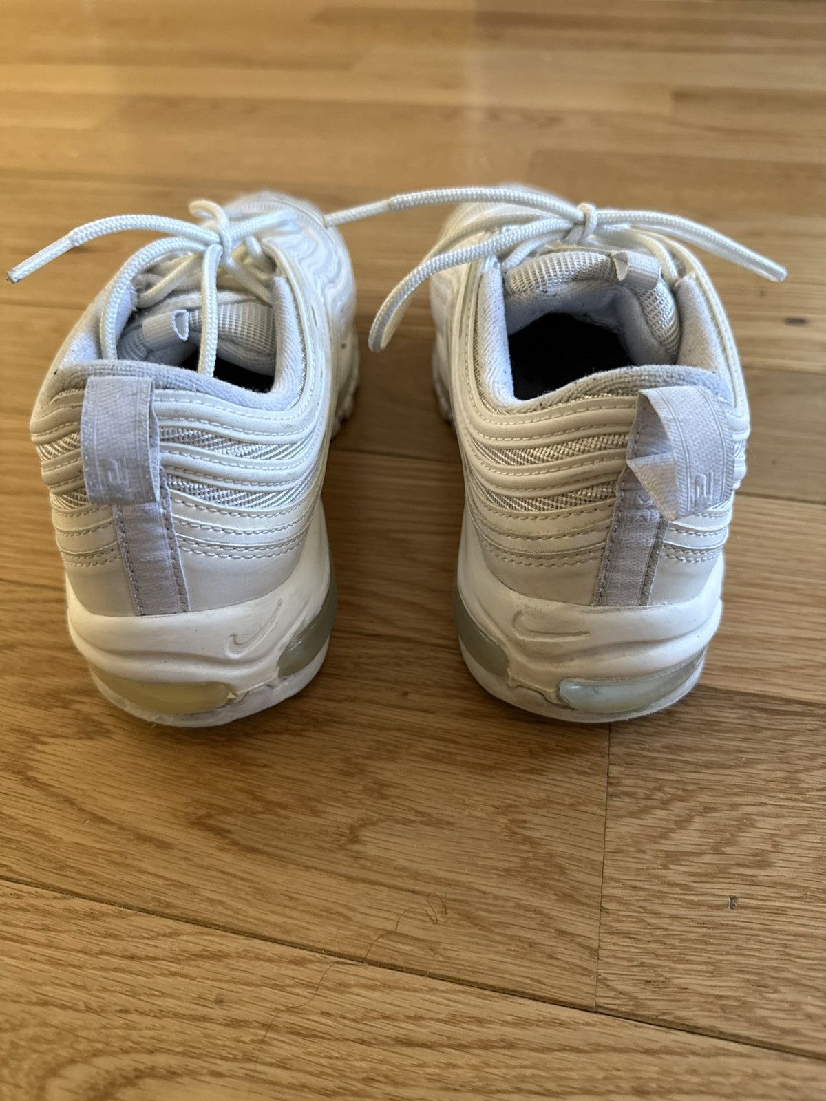 Nike Air Max 97 'Triple White' Size US 10 / EU 43 - 5 Thumbnail