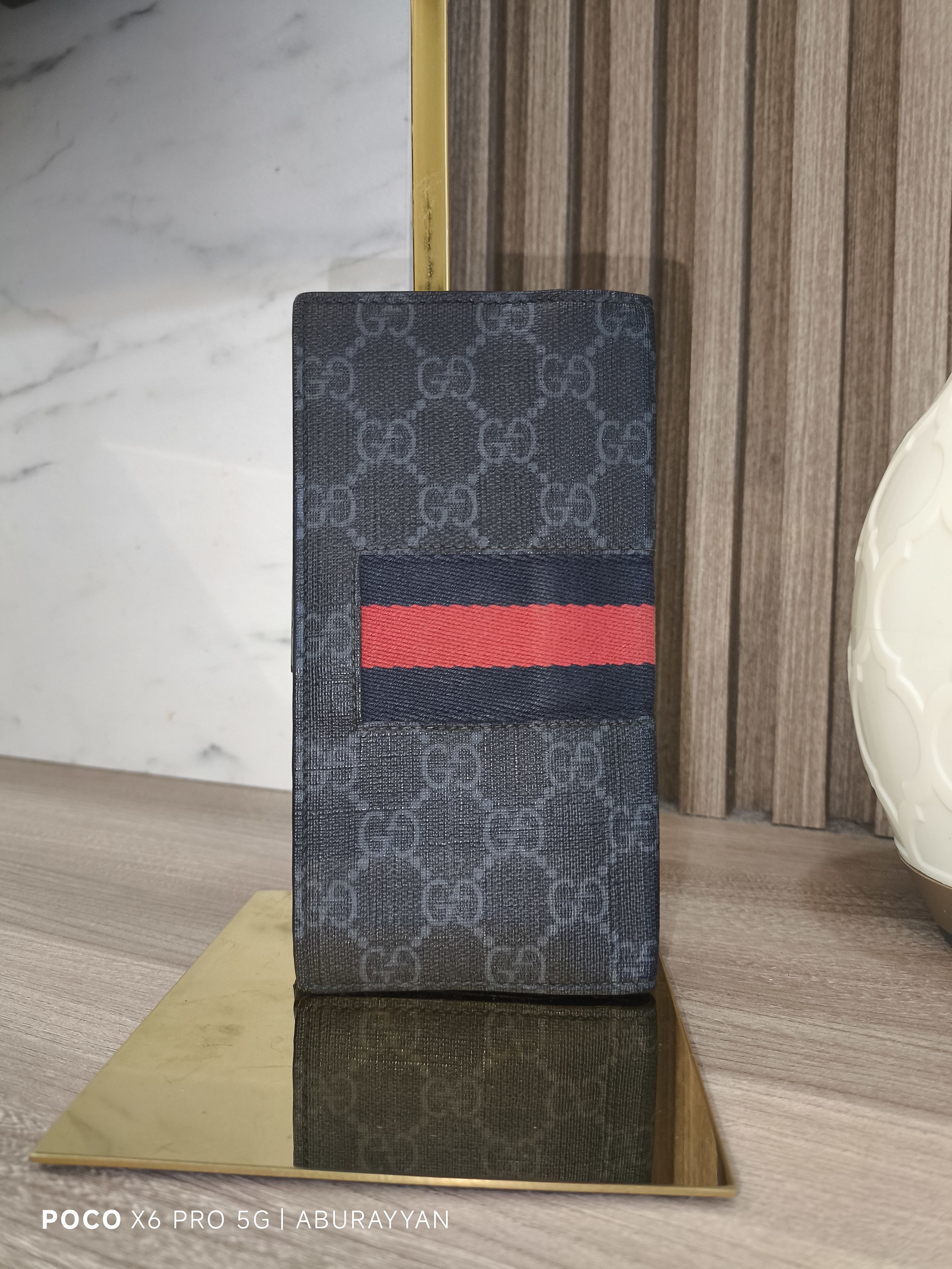 Gucci Gucci Black GG Supreme Web Long Wallet Multiple colors Size ONE SIZE - 1 Thumbnail