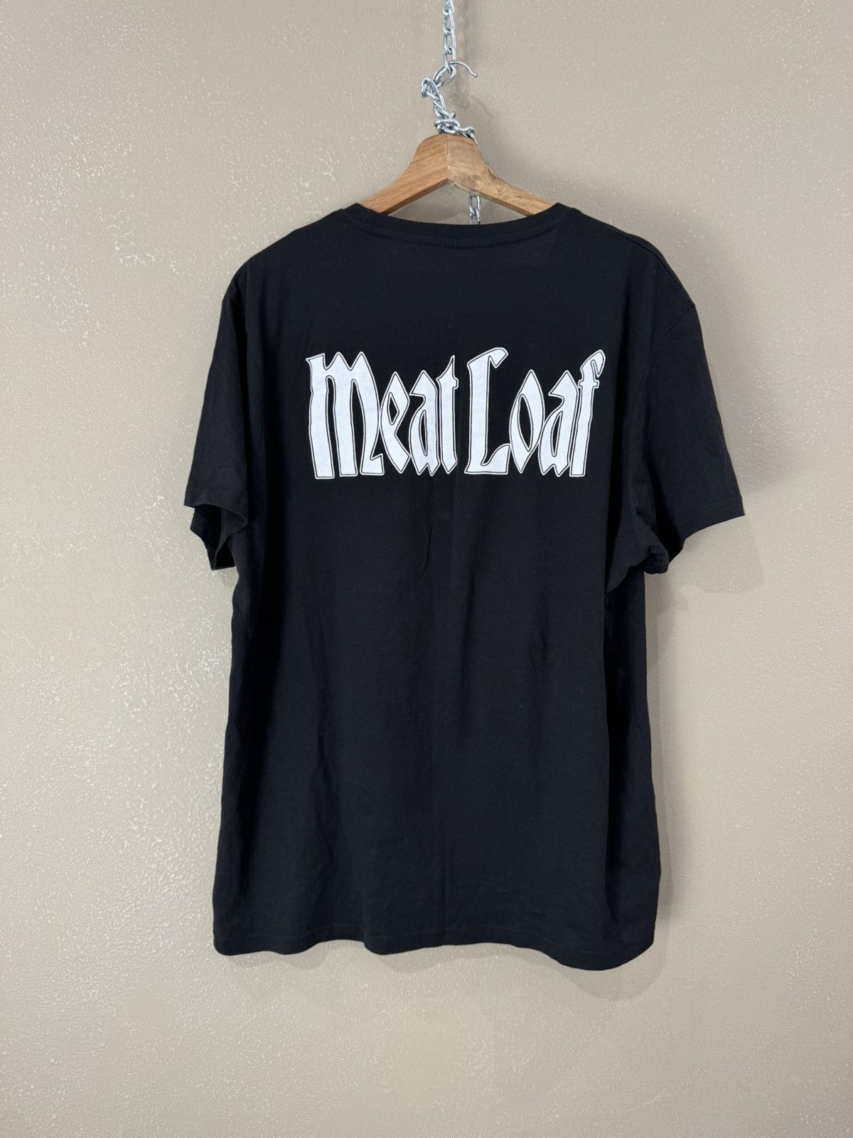 Band Tees Vintage Meat Loaf T-shirt Tour Tee Shirt Band Hype Y2K Size US XL / EU 56 / 4 - 2 Thumbnail