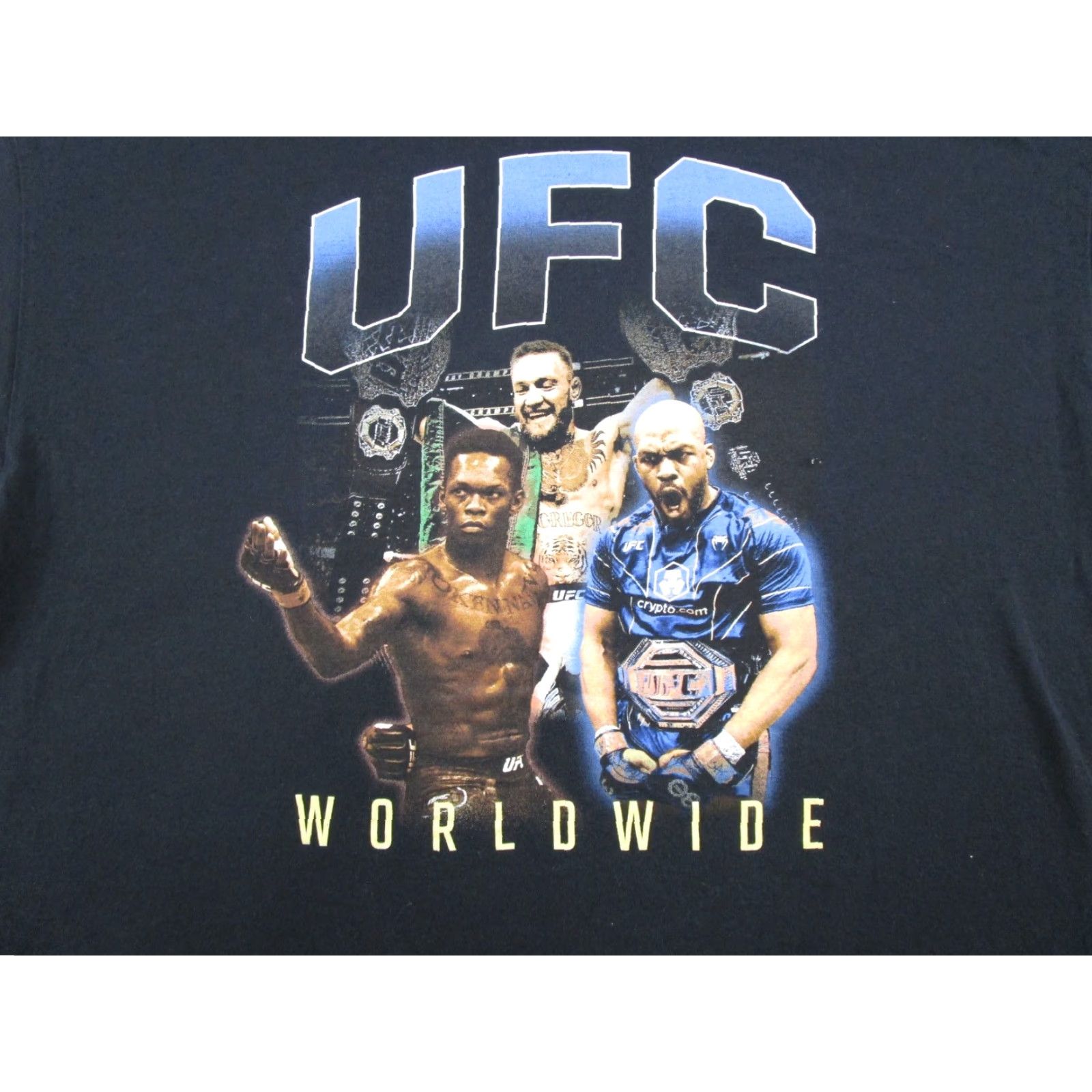 UFC UFC Shirt Men 2XL Black Short Sleeve Graphic Print Logo Connor McGregor Israel Adesanya Jon Jones UFC Sports Fighting T-Shirt Mens Size US XXL / EU 58 / 5 - 2 Thumbnail