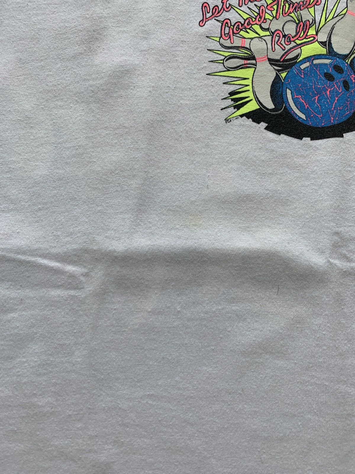 Fruit Of The Loom × Vintage Essential Vintage 80s Bowling Graphic Tee Size US L / EU 52-54 / 3 - 8 Thumbnail
