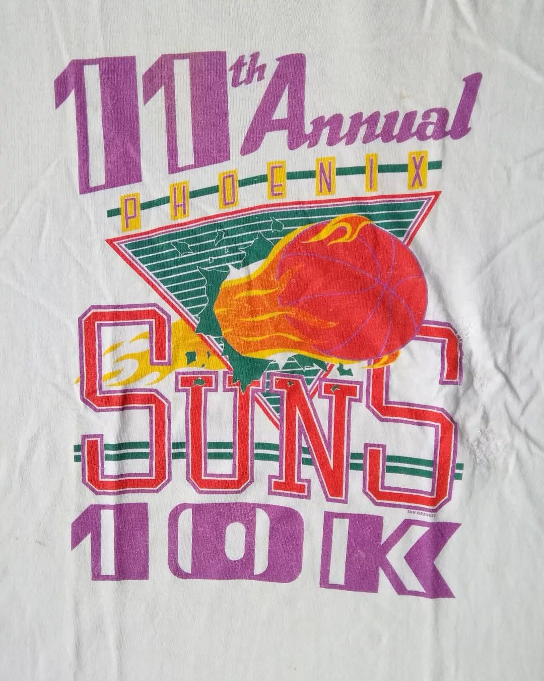 NBA Vintage 90s Phoenix Suns 10K KTAR Radio Tee Size US M / EU 48-50 / 2 - 2 Thumbnail