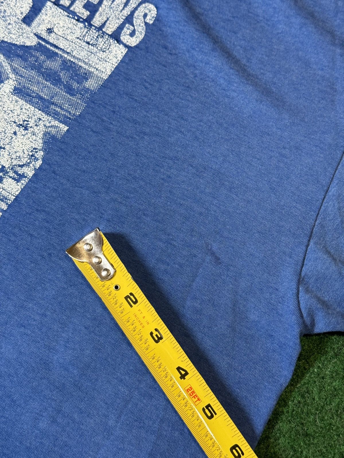 Band Tees × Jerzees × Vintage Vtg 90s RARE Jake’s Blues Band Distressed T Shirt Size US XL / EU 56 / 4 - 13 Thumbnail