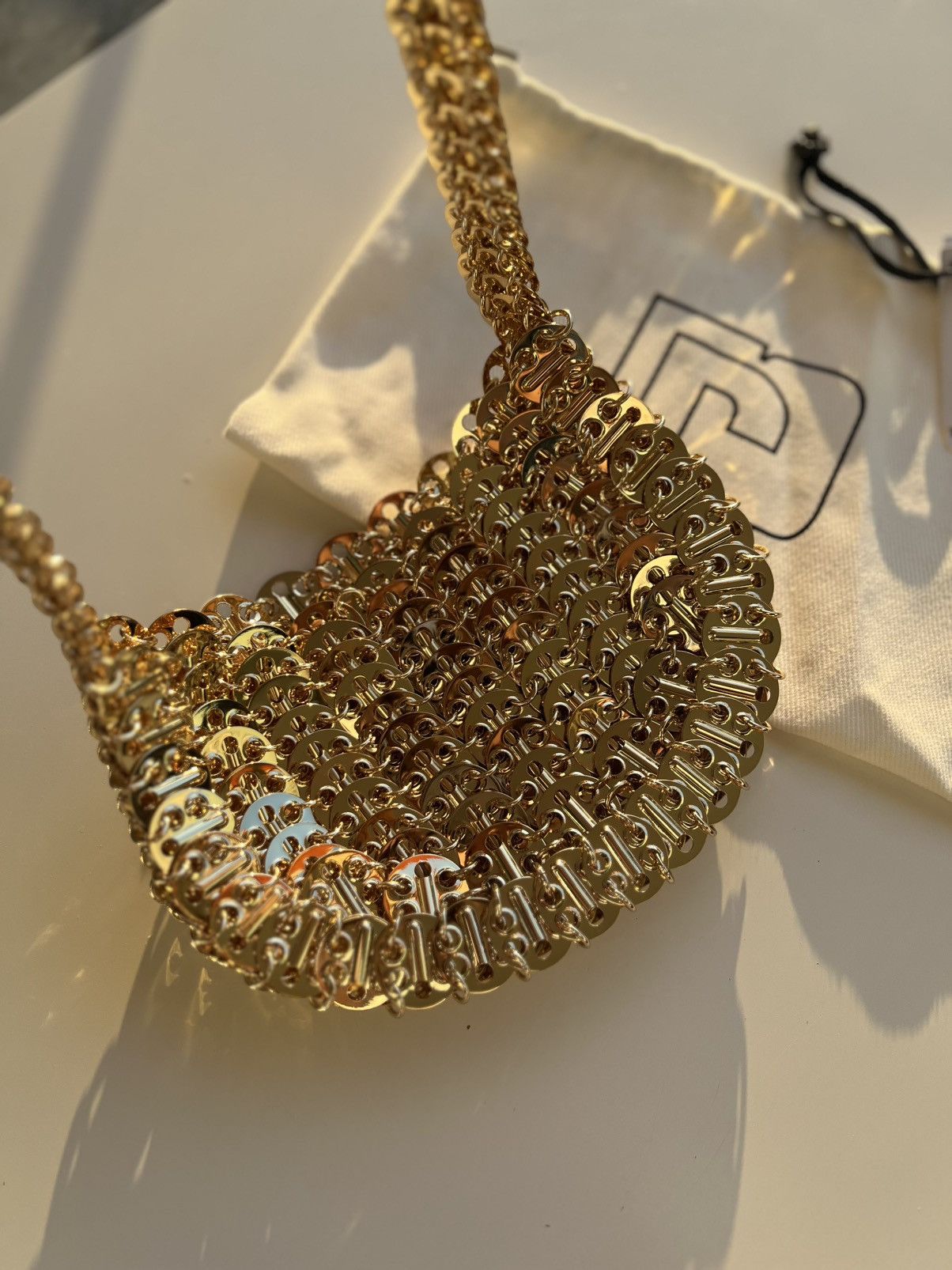 Paco Rabanne Paco Rabanne Iconic Gold Moon Bag Size ONE SIZE - 5 Thumbnail