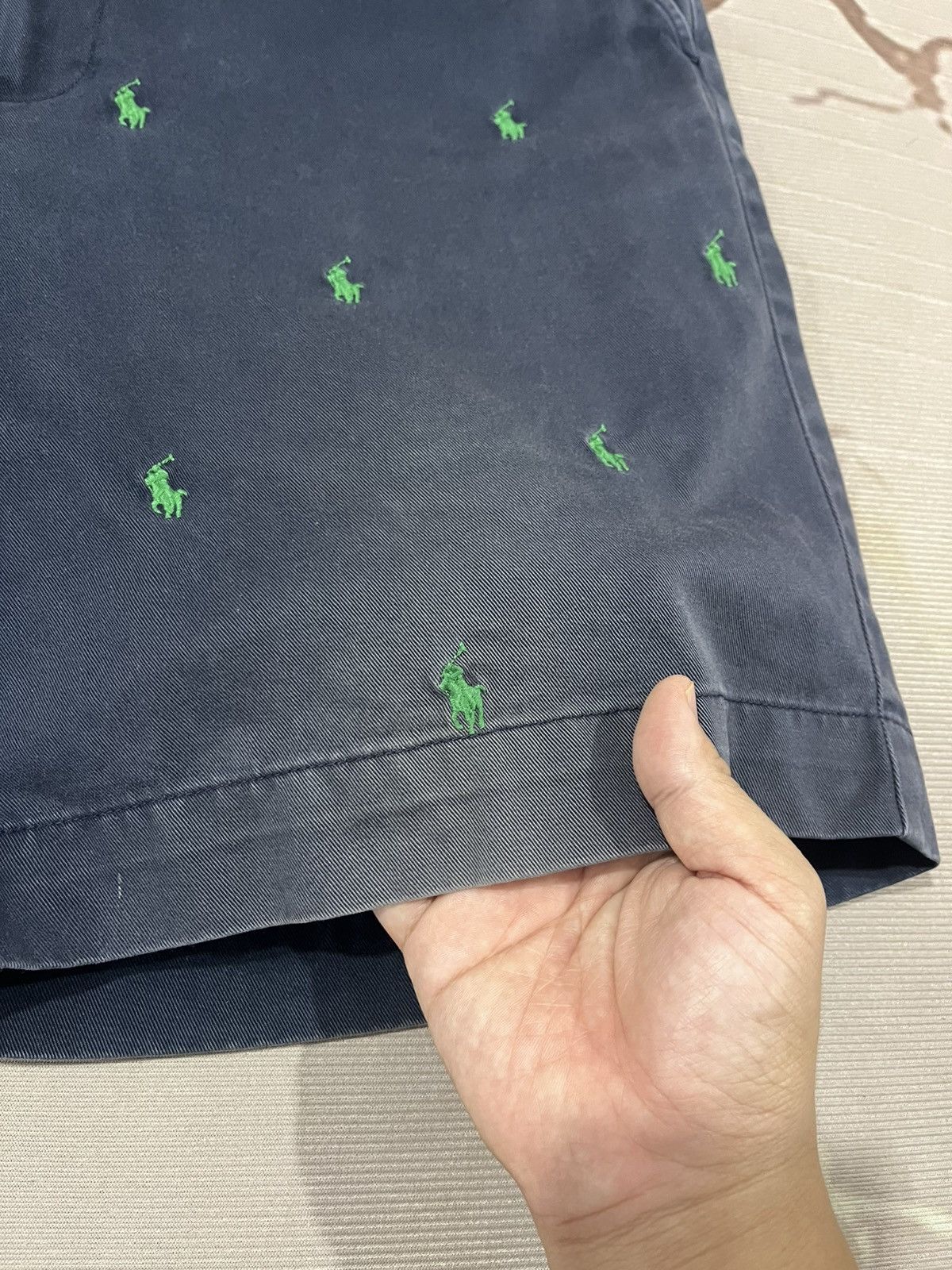 Polo Ralph Lauren Polo Ralph Lauren All Over Pony Shorts Navy 32 Rare Size US 32 / EU 48 - 3 Thumbnail