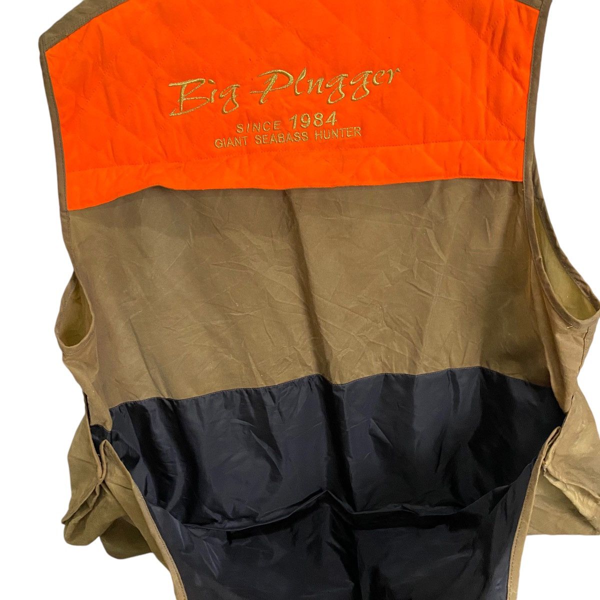 Hunter Cabelas Big Plugger Tin Cloth Seabass Hunting vest Size US XXL / EU 58 / 5 - 11 Thumbnail