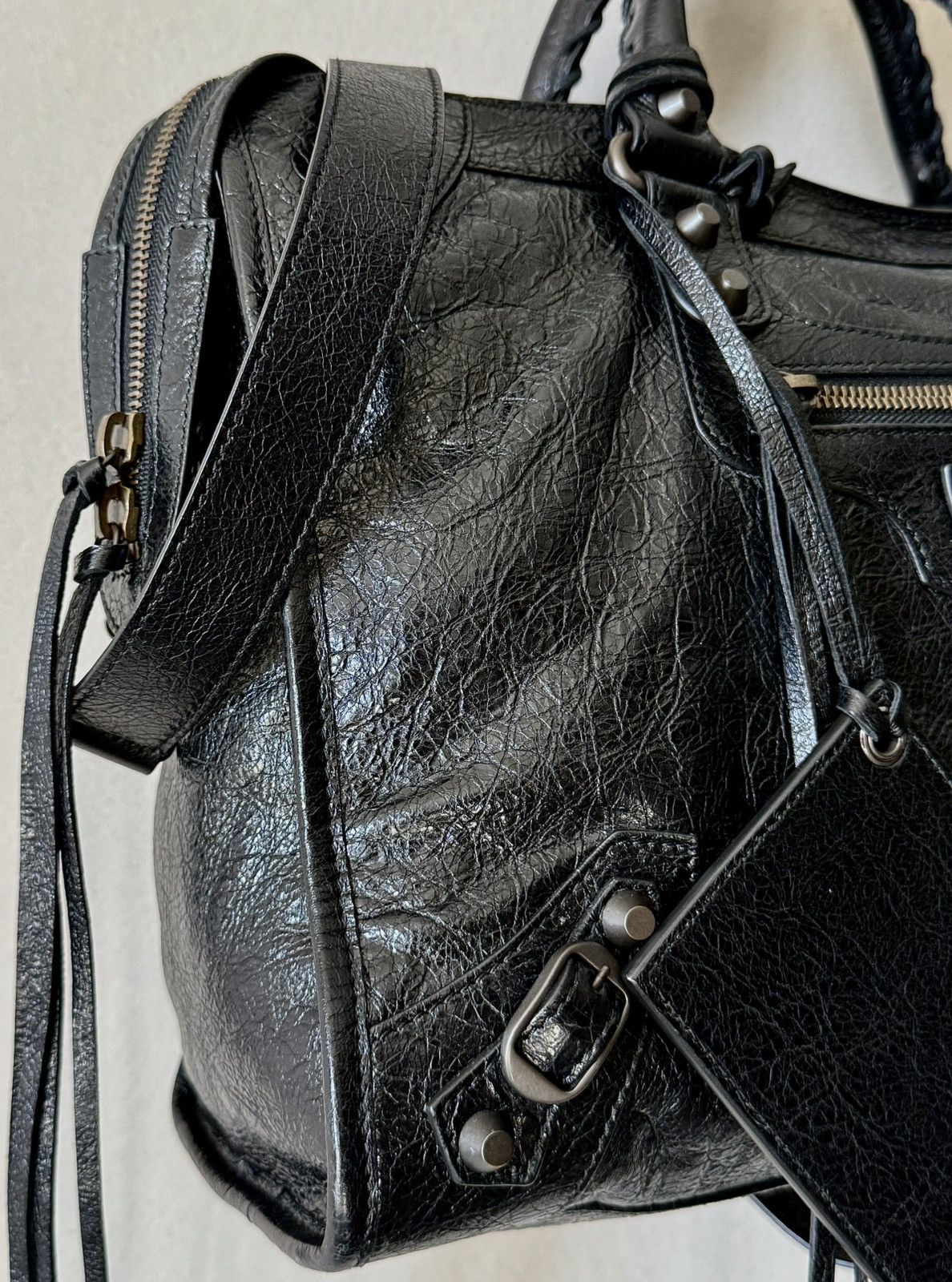 Balenciaga Balenciaga - SS19/22 - Classic Le City Motorcycle - Lambskin Size ONE SIZE - 5 Thumbnail