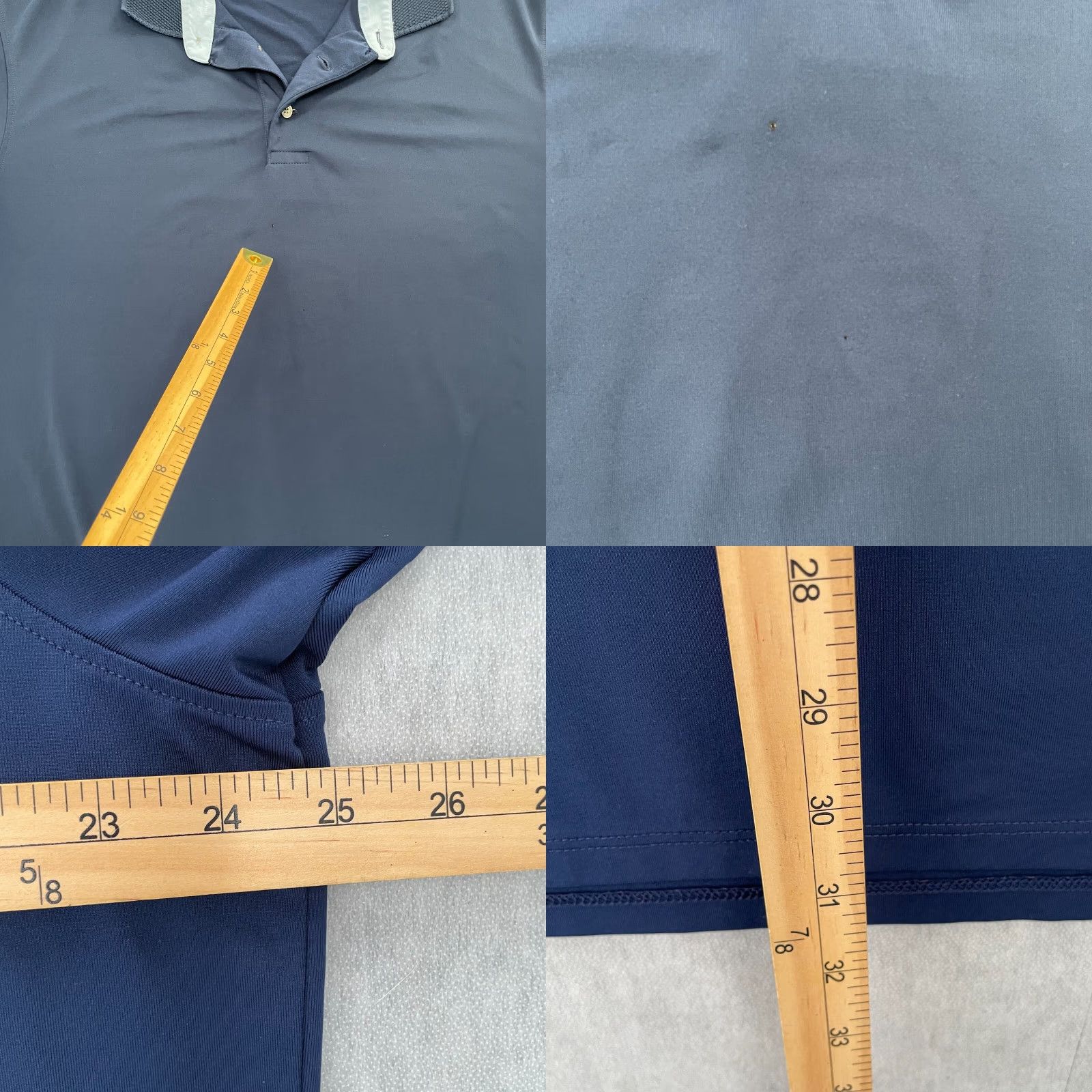 Vintage VINTAGE Greyson Polo Shirt Adult XL Blue Short Sleeve Button Logo Performance Golf Mens Size US XL / EU 56 / 4 - 8 Thumbnail