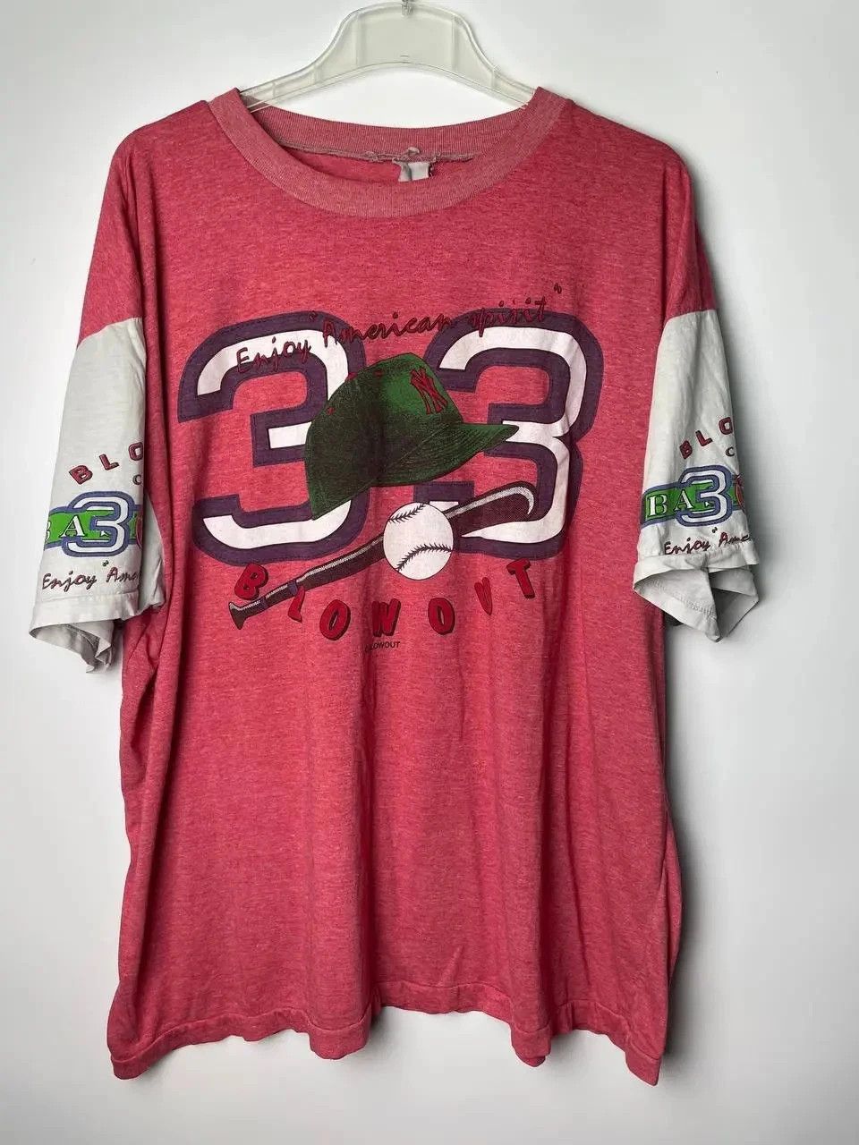 Other Vintage blowout baseball new york yankees T-shirt Size XXL Size US XXL / EU 58 / 5 - 1 Thumbnail