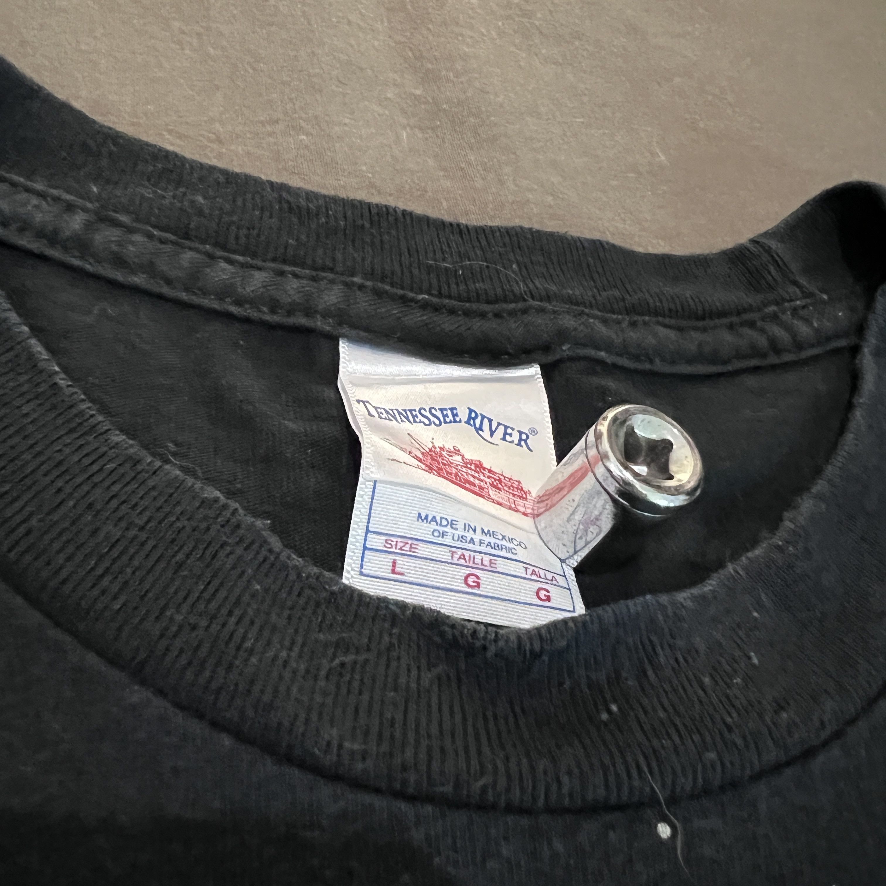 Vintage Vintage Y2K In God I Trust Jesus Holy Bible Tee Size US L / EU 52-54 / 3 - 4 Thumbnail