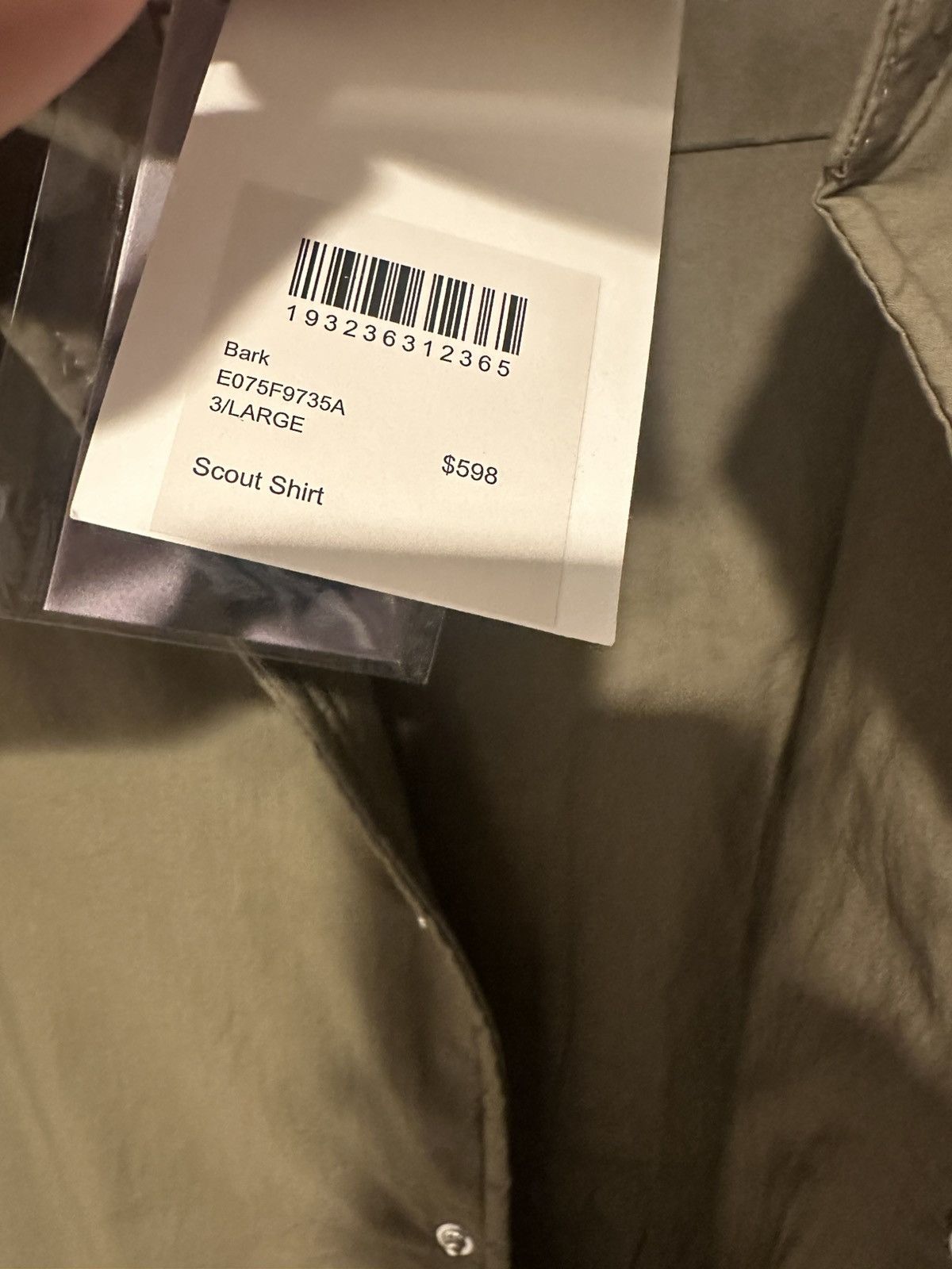 John Elliott John Elliott Overshirt Button Up Size L NWT Size US L / EU 52-54 / 3 - 6 Thumbnail