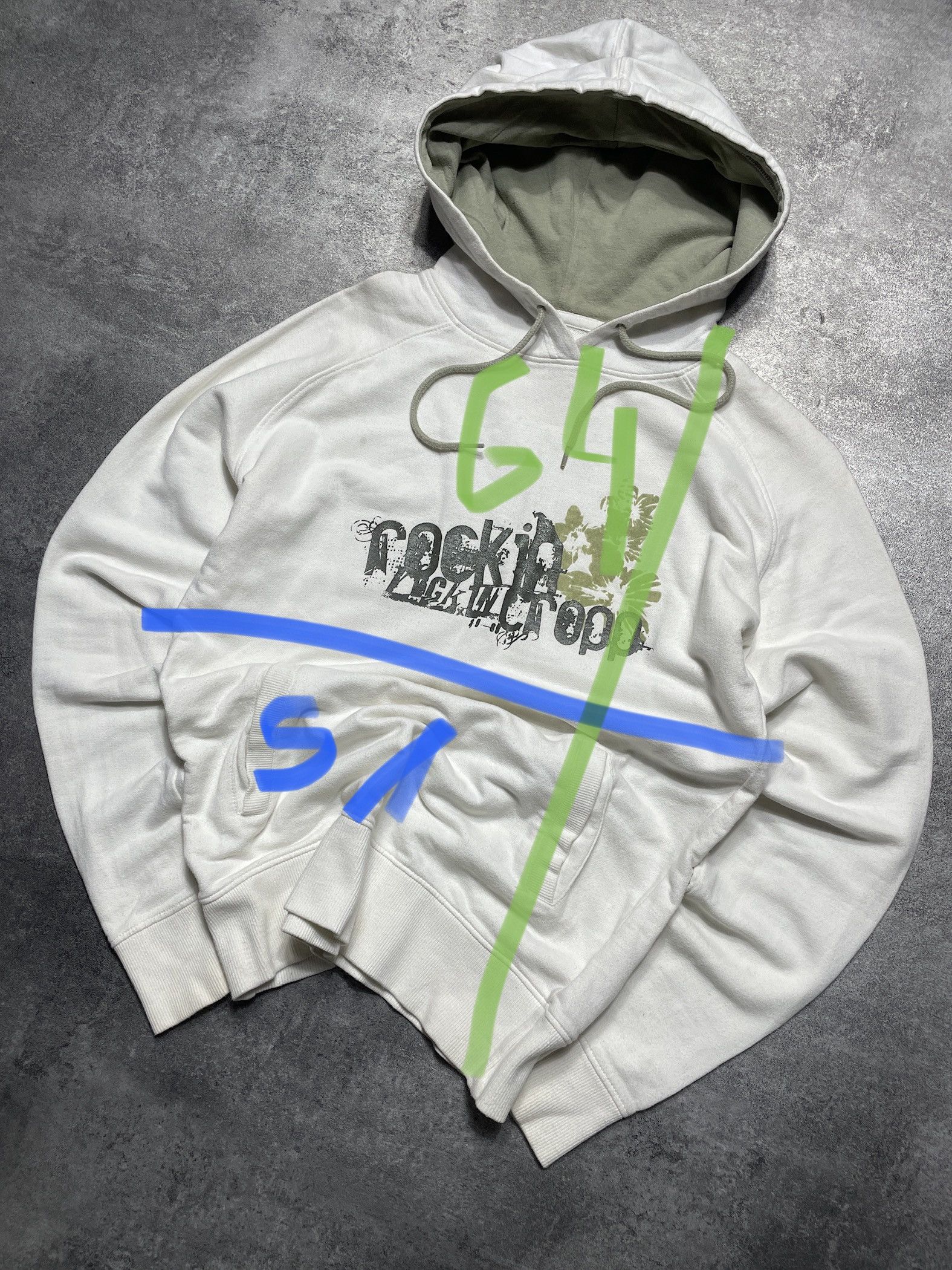 Vintage RARE! Vintage Y2K Hoodie Spellout Streetwear Hype Size US XS / EU 42 / 0 - 13 Thumbnail