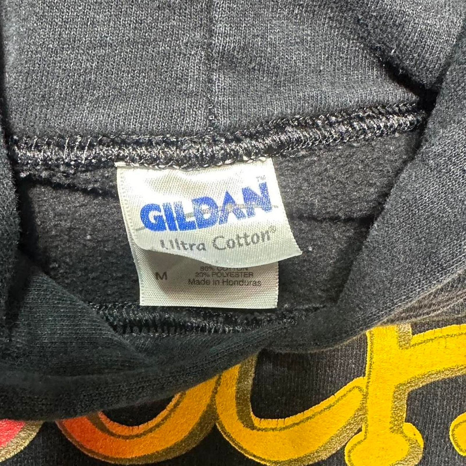 Gildan Vintage Y2K Biker Bar AOP Hoodie Motorcycle Sweatshirt Size US M / EU 48-50 / 2 - 4 Thumbnail