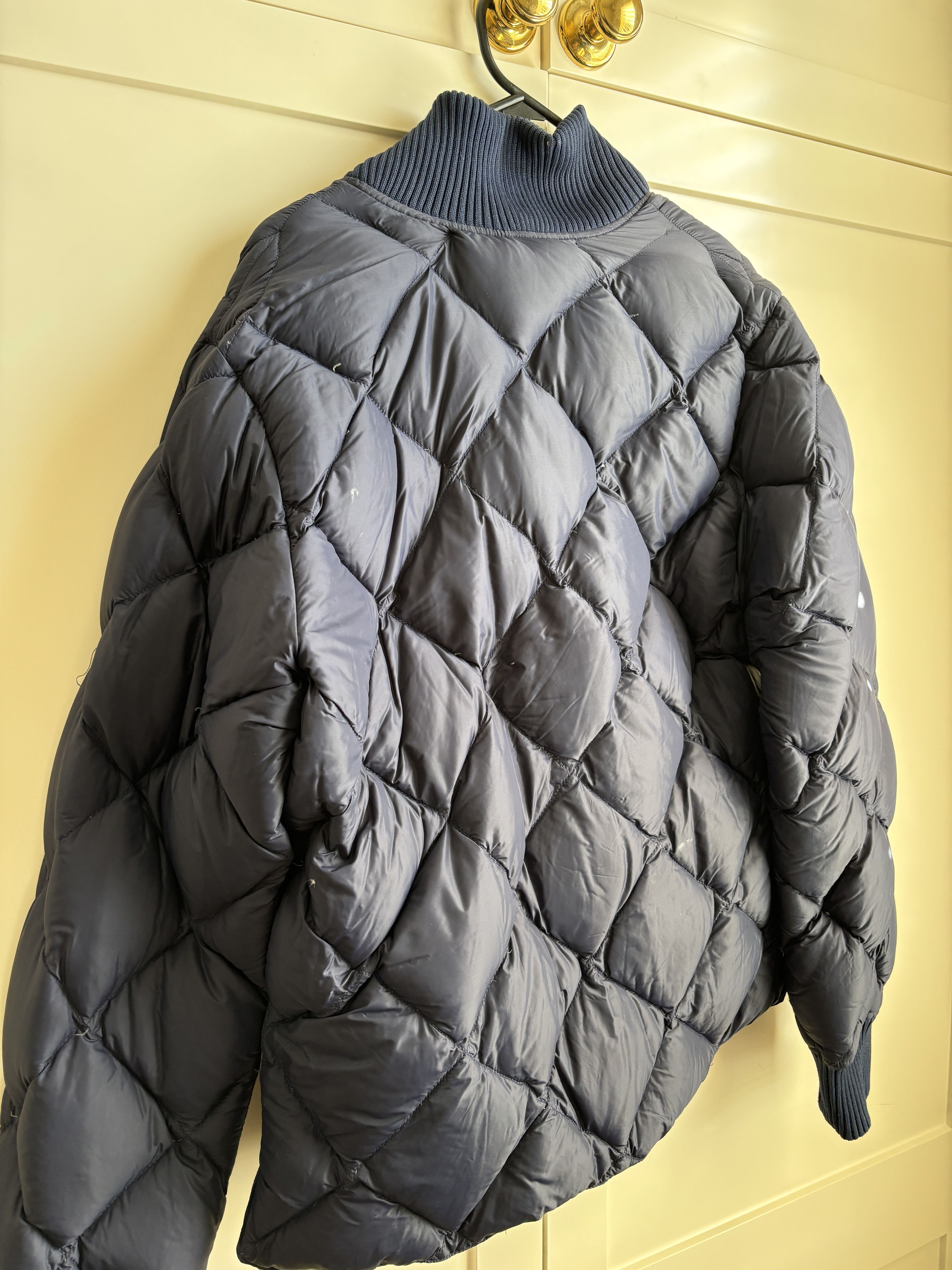 Crescent Down Works Diagonal Quilt Sweater Bomber Size M Size US M / EU 48-50 / 2 - 4 Thumbnail
